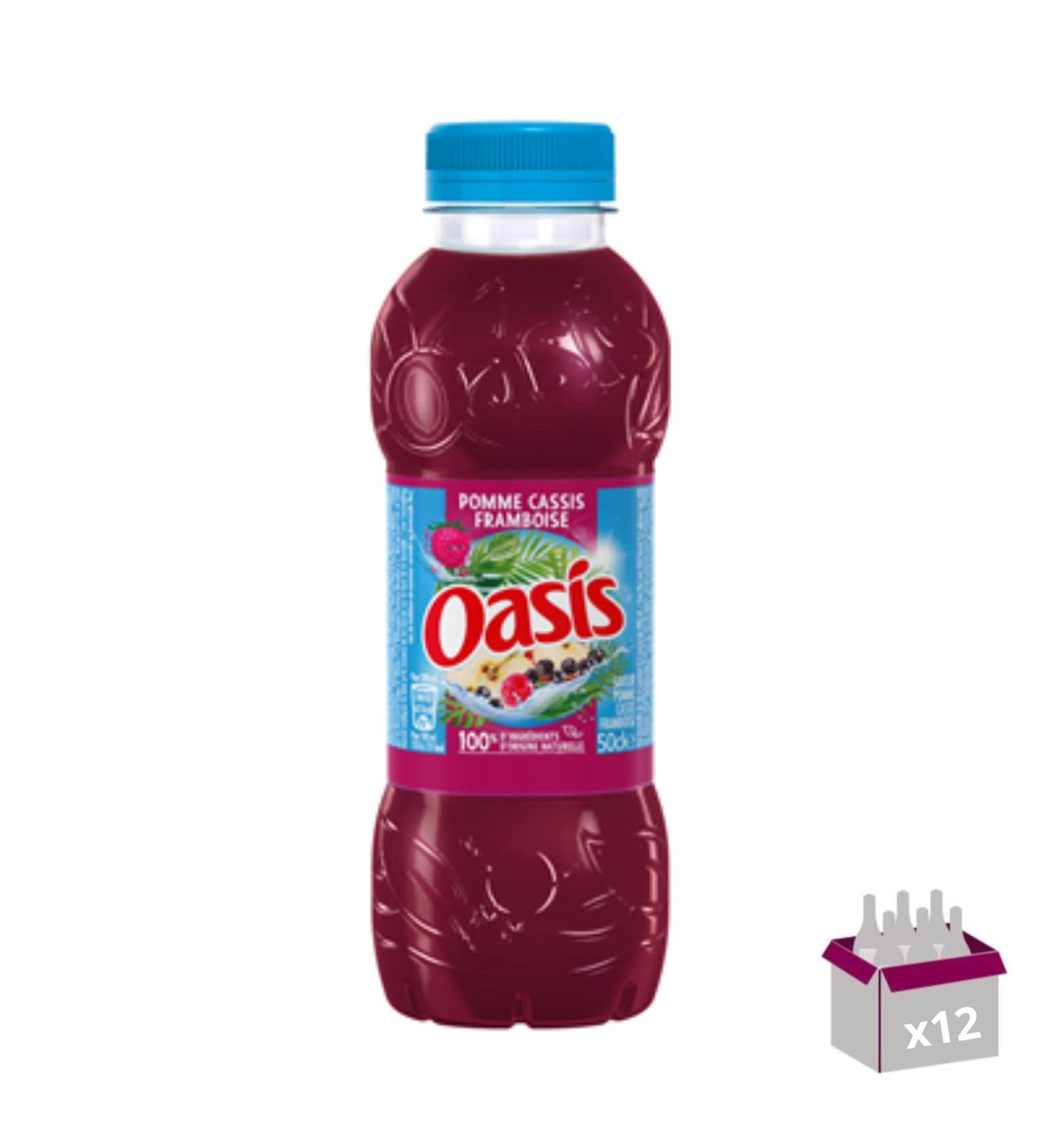 Oasis Apple Blackcurrant Raspberry - 12 x 50 cL