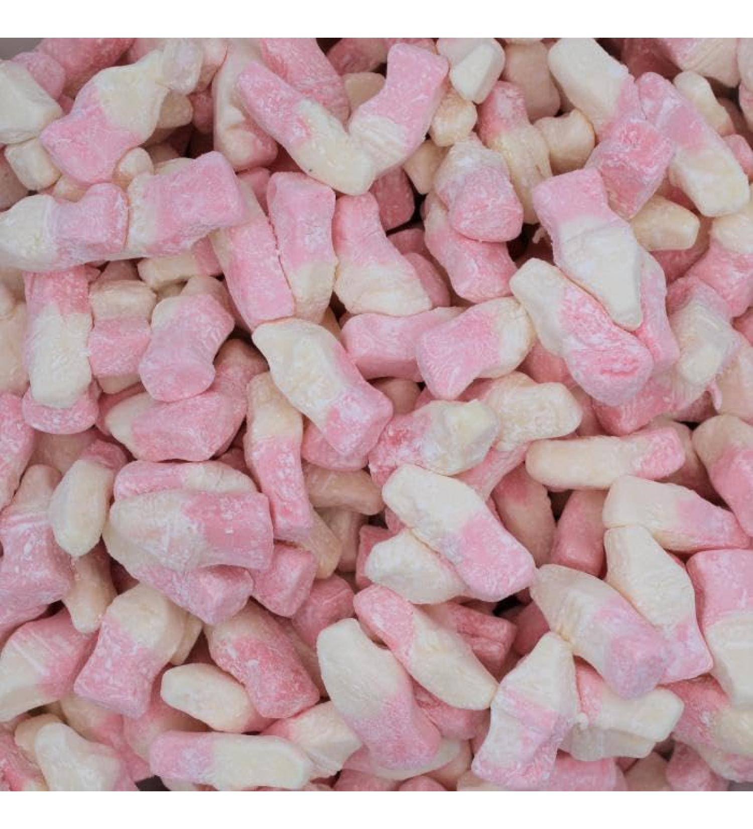 Strawberry Milkshake Bottles 225g Sweet Pouch