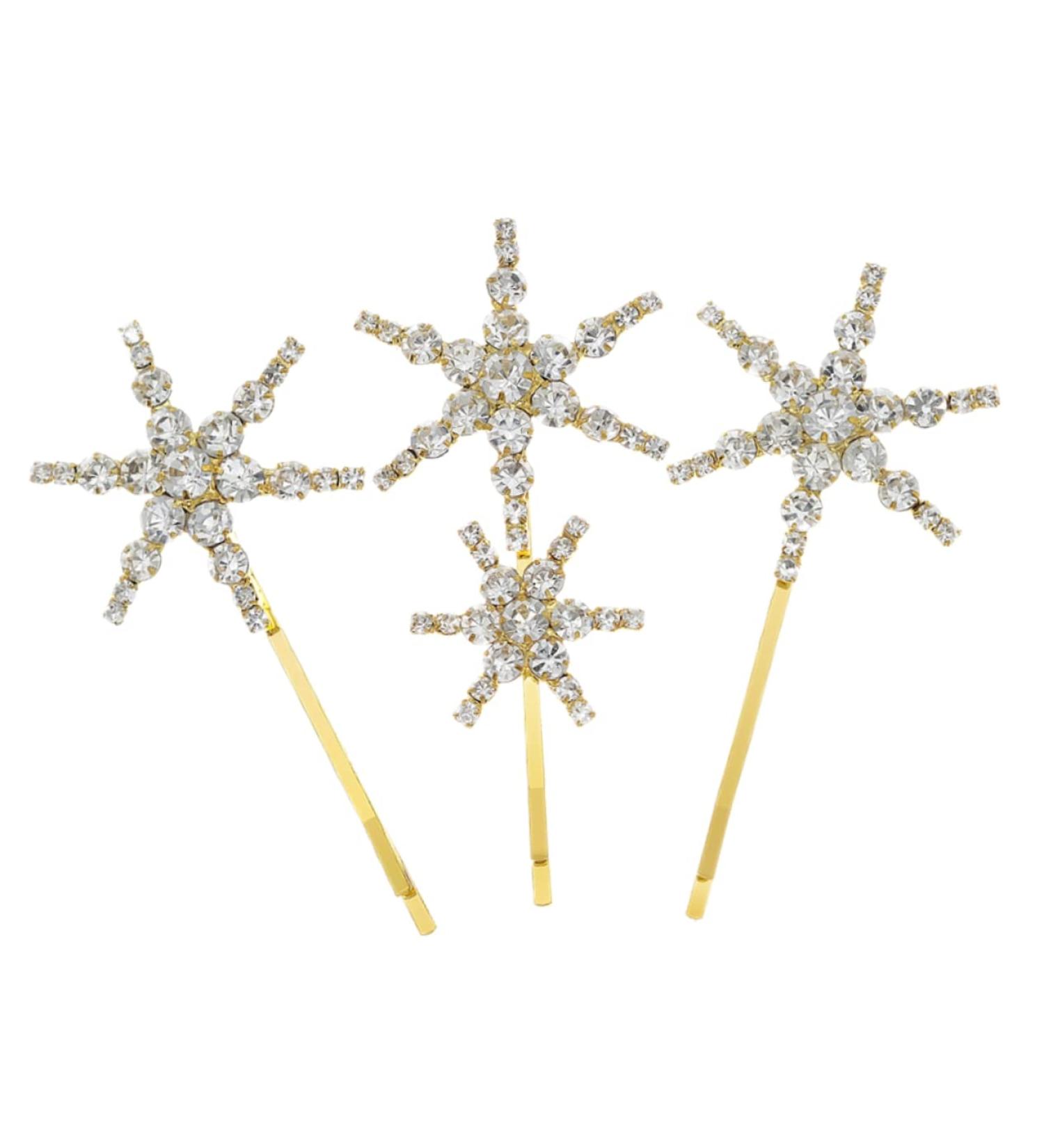 Ipetboom 1 Set Starfish Hairpin Bling Hair Pin Kids Hair Accessories Hair Jewelry Women Headdress Rhinestone Headpiece for Women Hair Clip for Wedding Miss Hair Fork Fashion Rhinestones - Buy Online on GoSupps.com