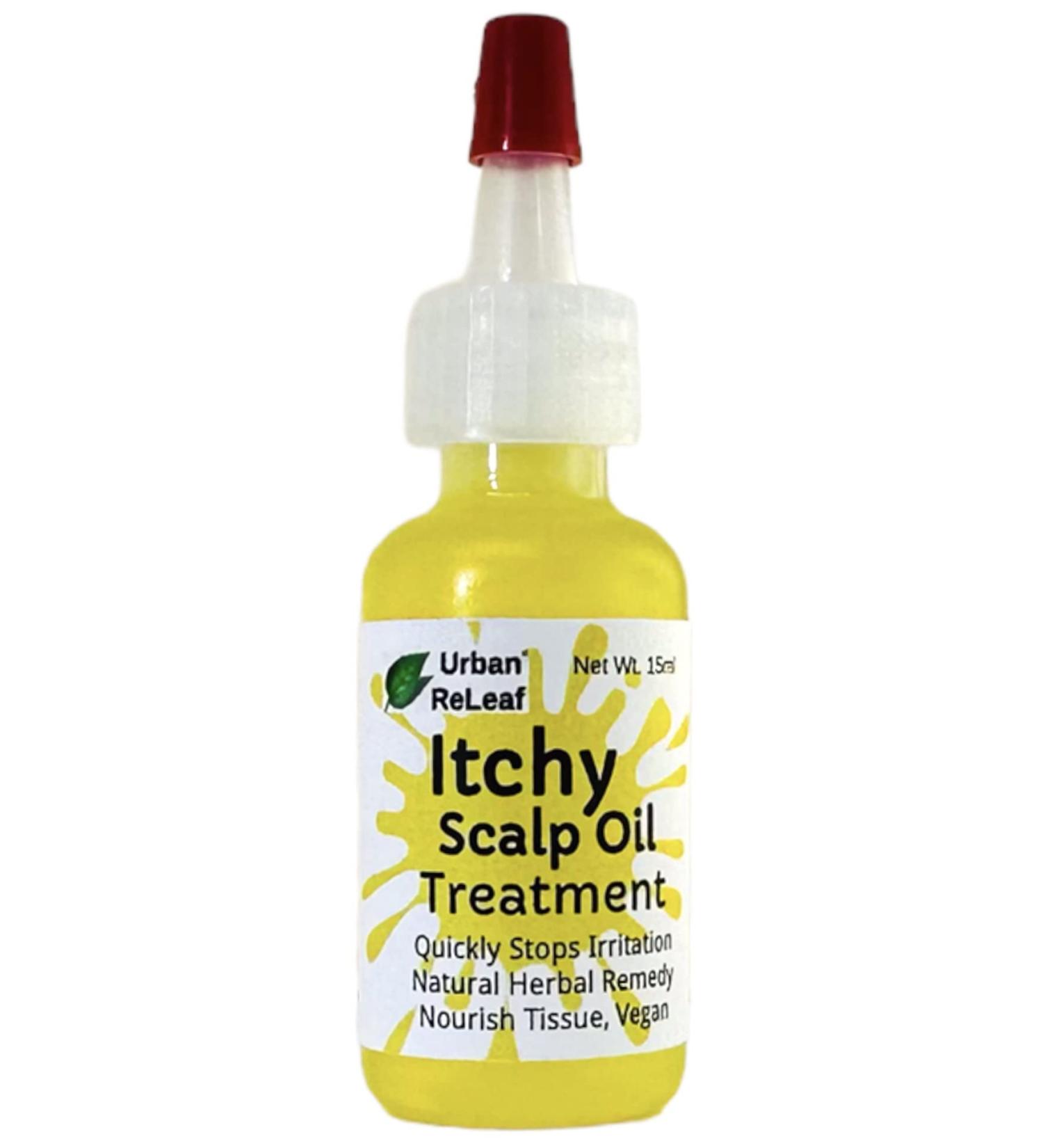Urban ReLeaf Itchy Scalp Oil Treatment | Soothe Irritation for Braids Wigs & More | Natural Herbal Remedy Made in USA - Buy Online on GoSupps.com