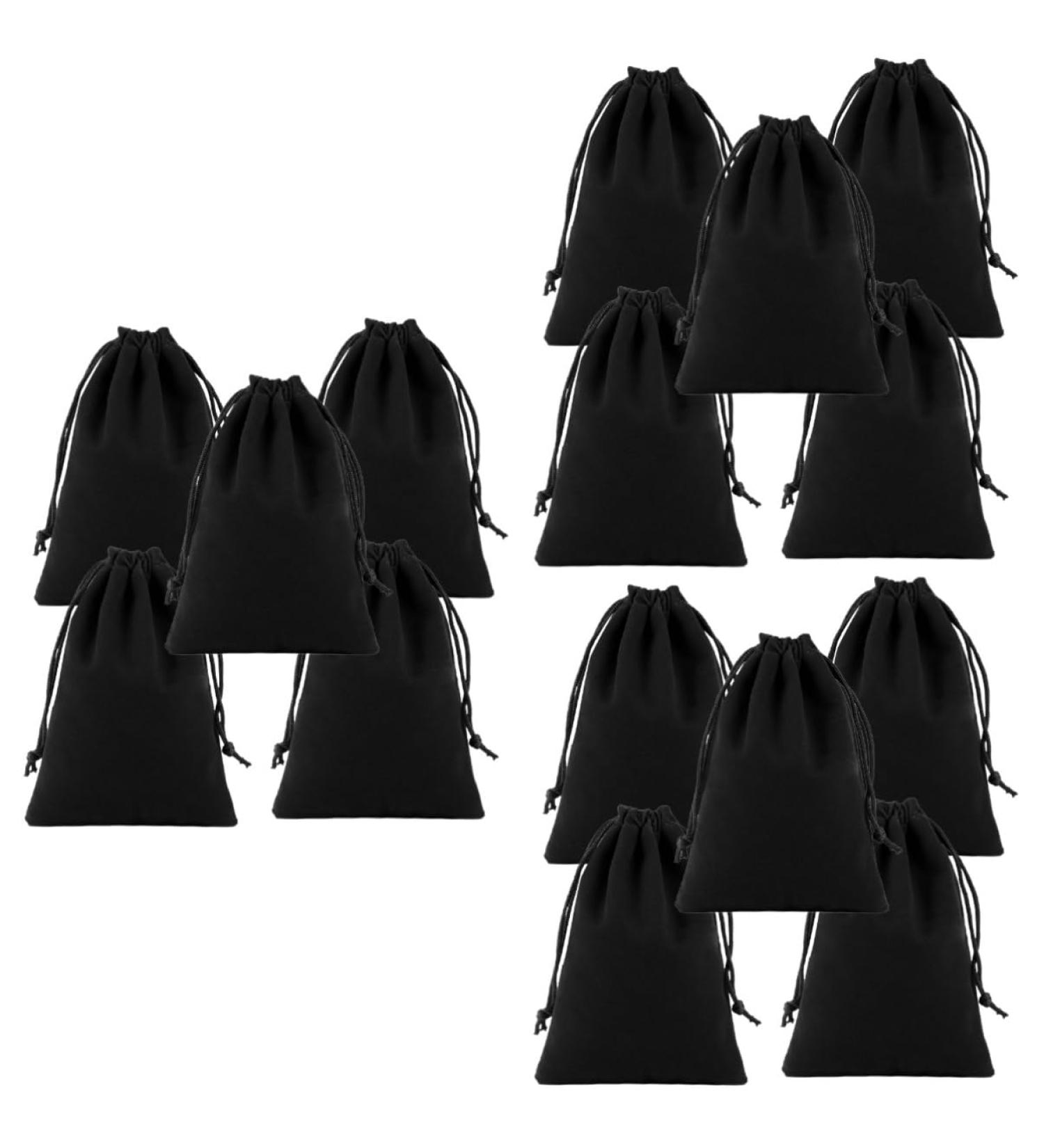 SOIMISS 15 Pcs M Blow Dryer Bag Drawstring Pouch Blow Dryer Travel Bag Hair Black Large Electrical Appliance - Buy Online on GoSupps.com