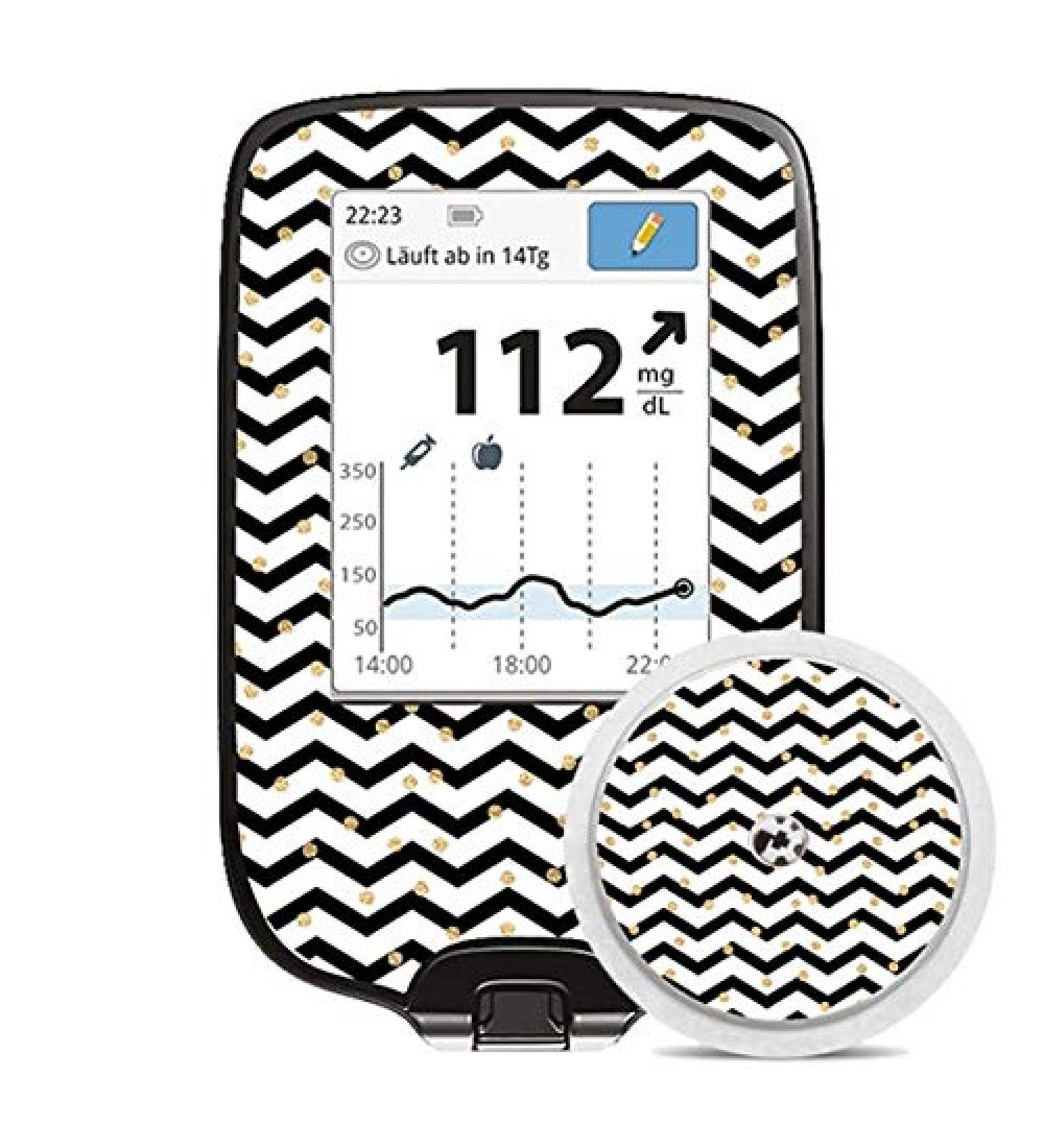 Buy Slidesticker Freestyle Libre Measuring Device Stickers - Golden Dots | International Shipping Available - Buy Online on GoSupps.com