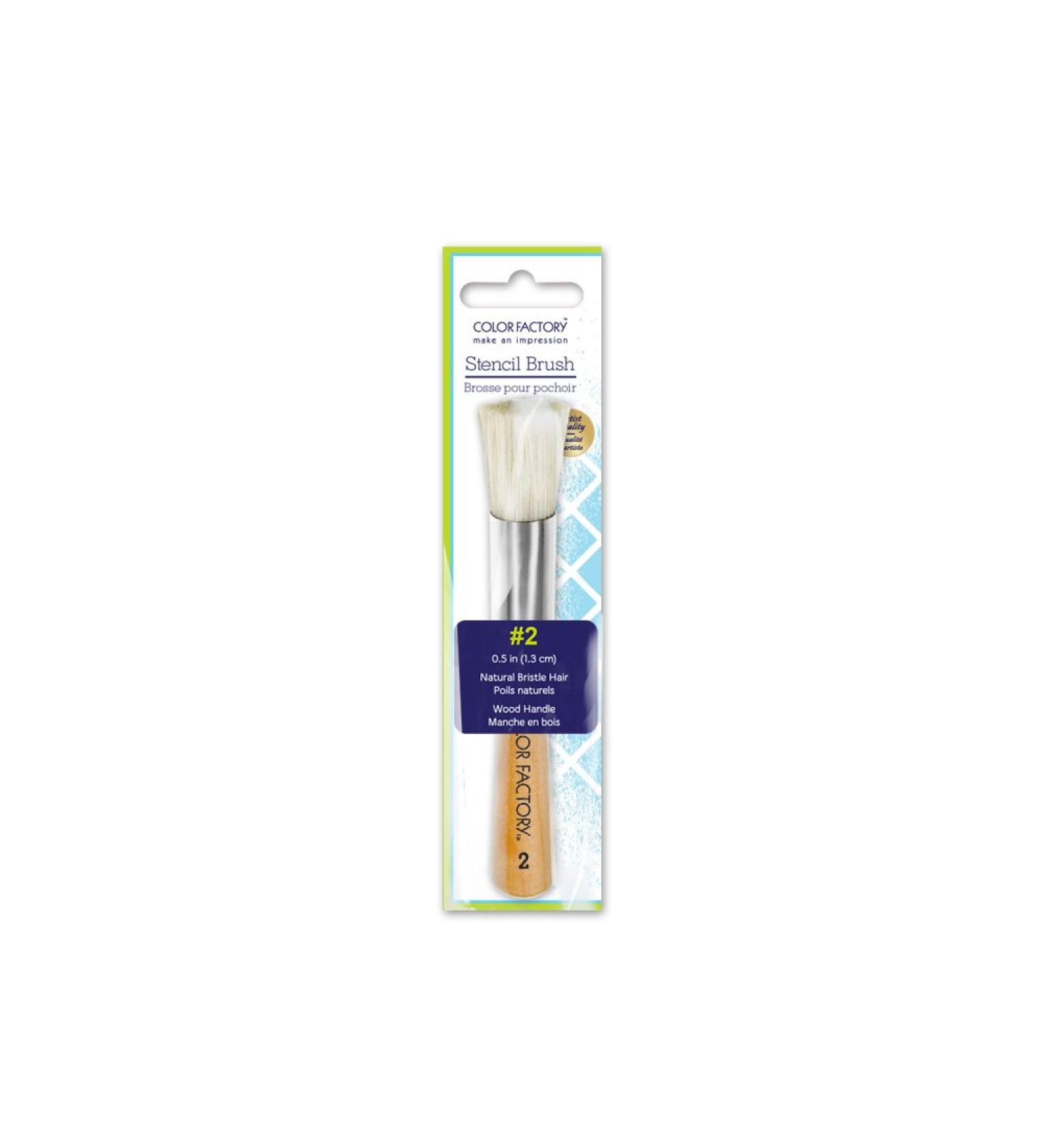 Color Factory GB020 0.5in Stencil Brush (#2)