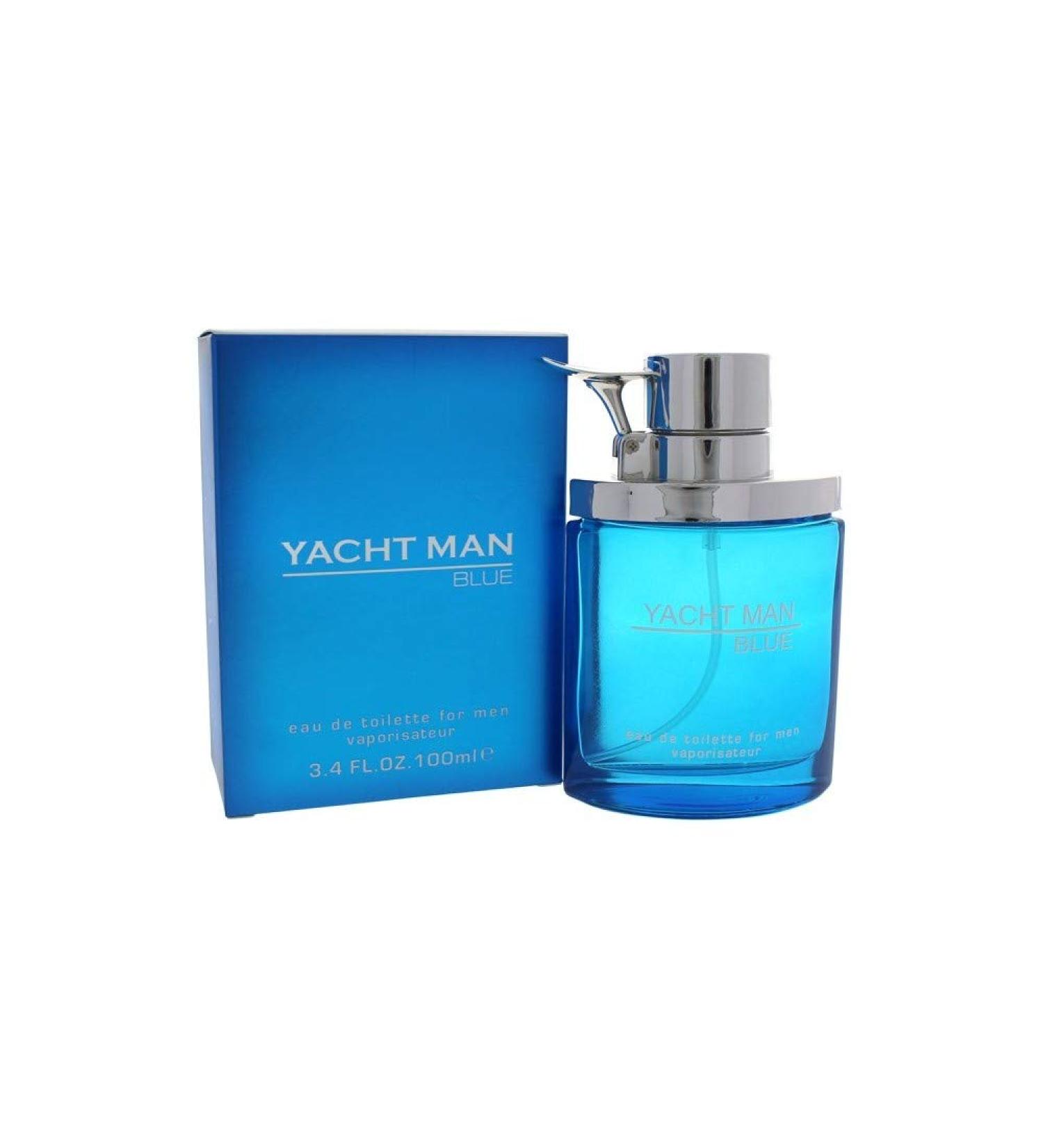 Yacht Man Blue by Myrurgia 3.4 oz EDT Spray for Men - Premium International Shipping Available - Buy Online on GoSupps.com