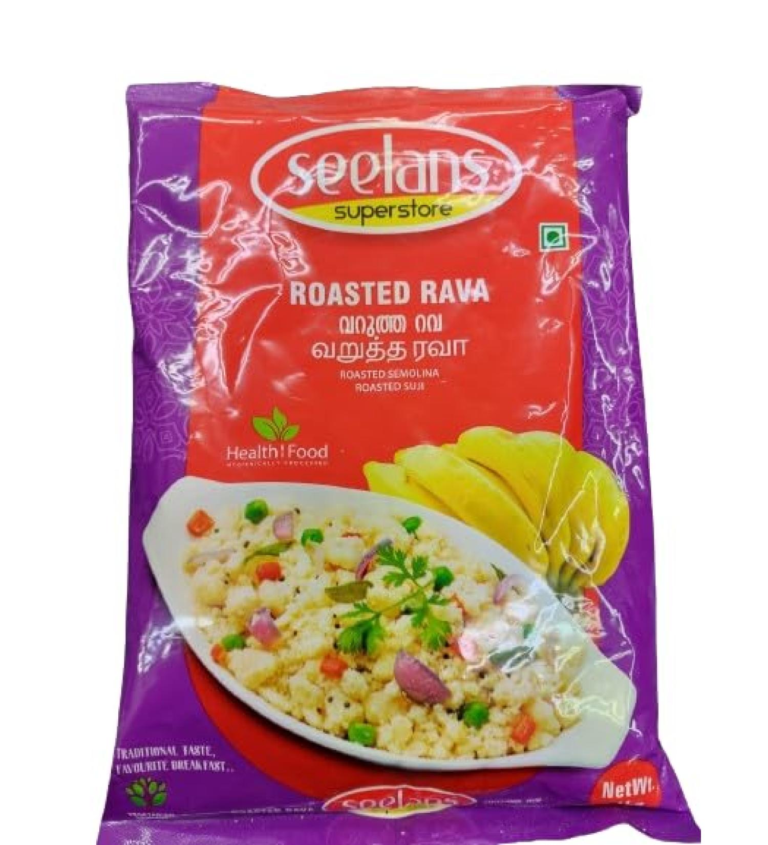 Seelans Superstore Roasted Rava - Buy Online on GoSupps.com