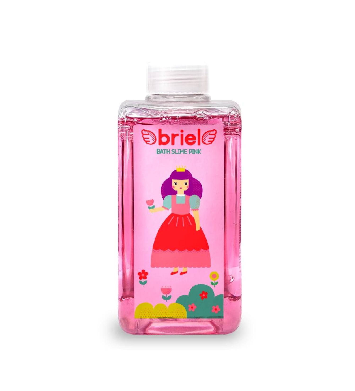 Briel Pink Bath Slime 480ml - Luxurious Body Wash Jelly Foam Soap for a Spa-like Bath Experience | International Shipping - Buy Online on GoSupps.com