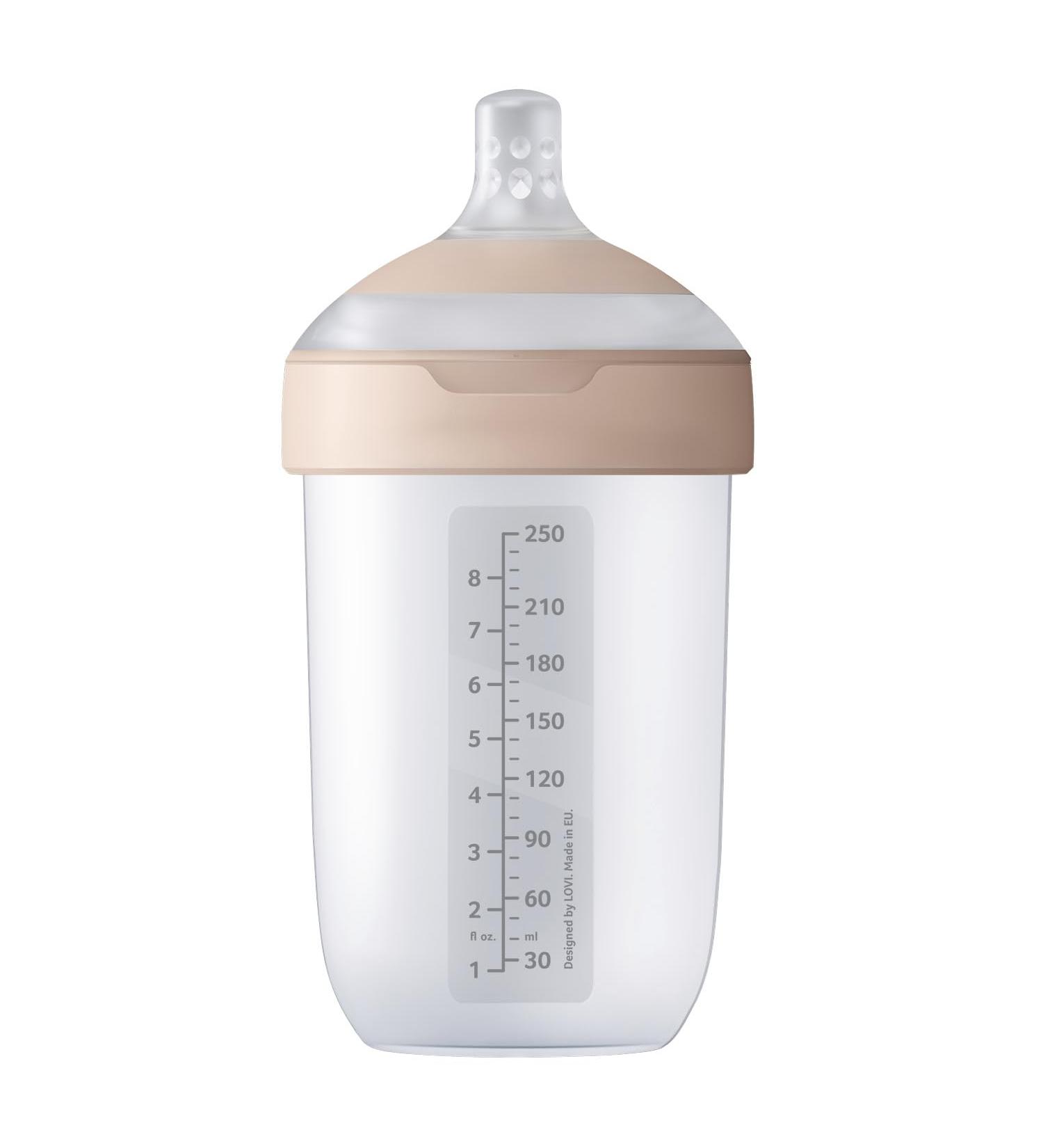 Difrax LOVI Mammafeel Baby Bottle - 250 ml - Buy Online on GoSupps.com