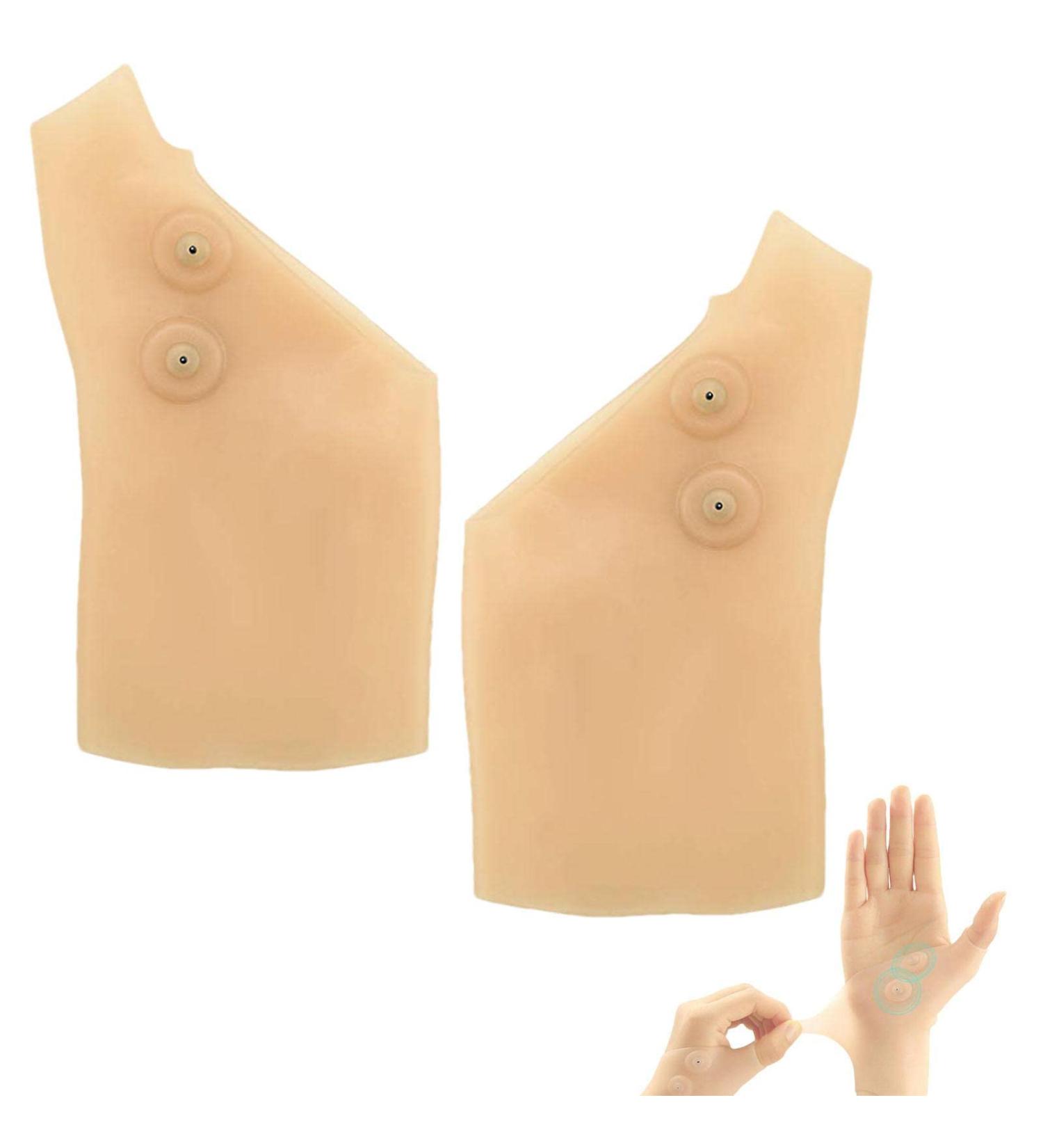 Lambo 4 Gel Wrist Magnetic Gel Wrist and Thumb Brace Wrist Support Thumb Wrist Support Wrist Support Bracelet Tendonitis Support Thumb Compression Adjustment of both hands 4 pieces colors - Buy Online on GoSupps.com