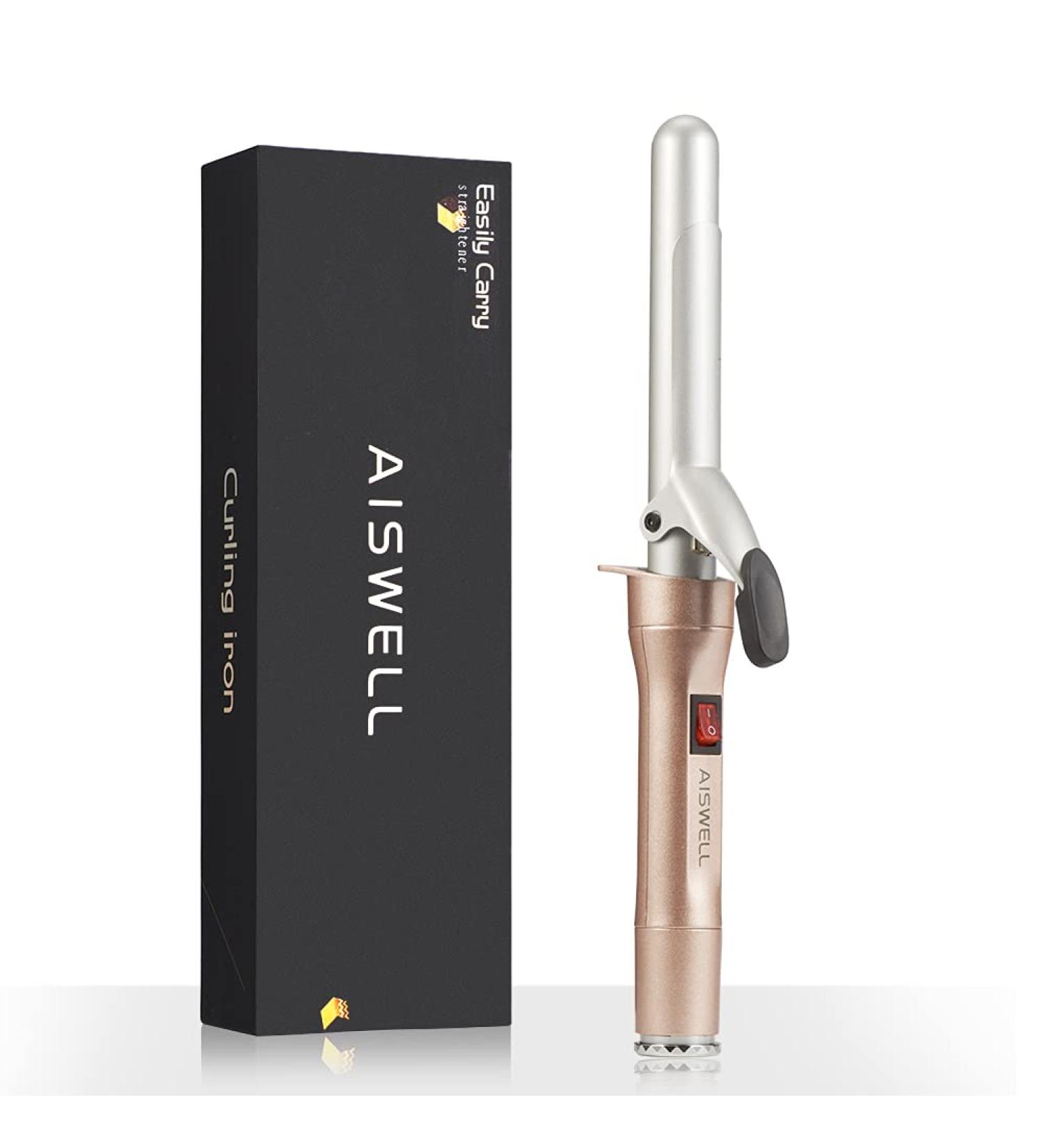 Head Curlipops Clamp Free Ceramic Curling Wand Rose Gold | Best for Effortless Curls | International Shipping Available - Buy Online on GoSupps.com