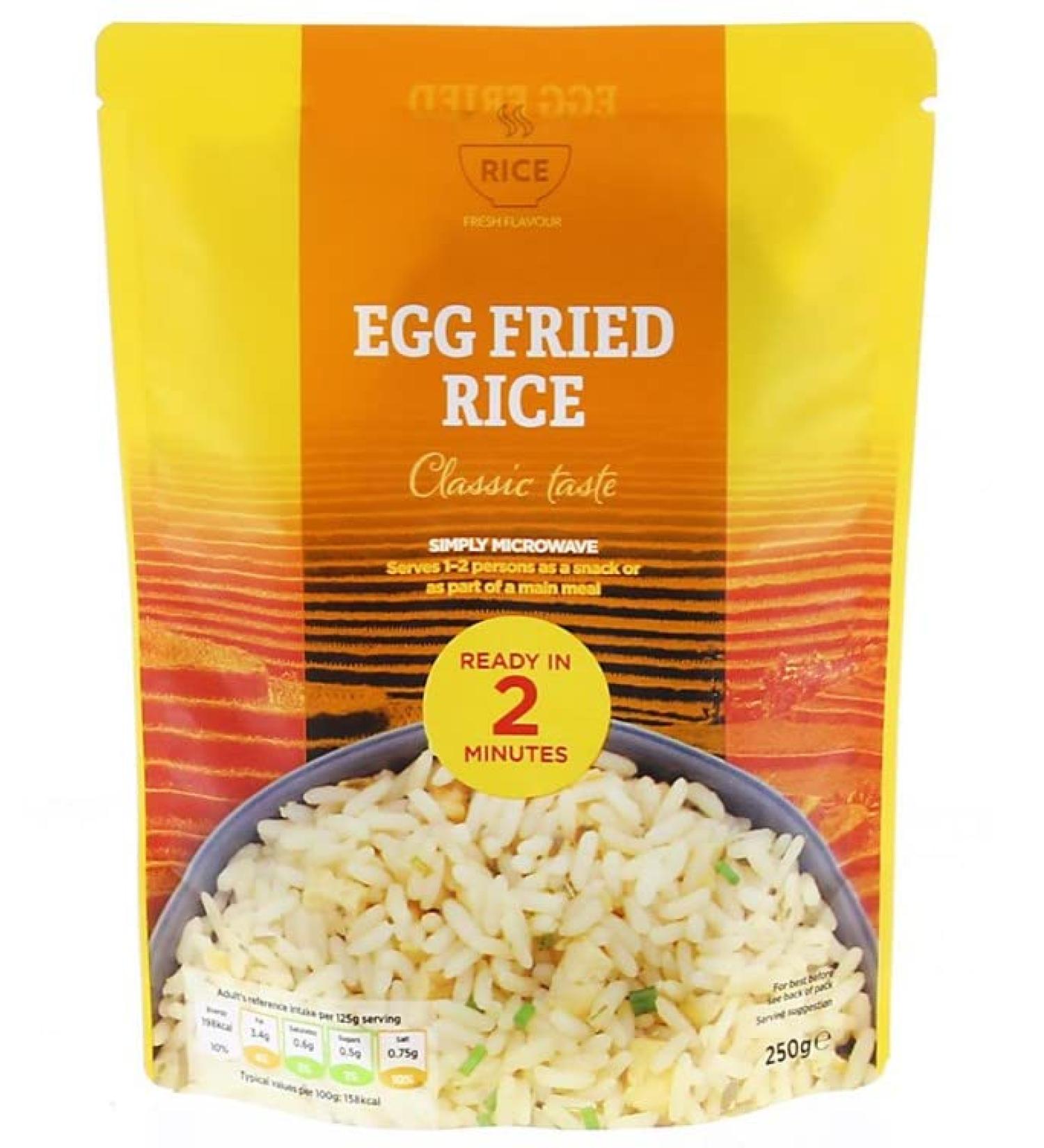 Rice Egg Fried Rice Microwavable Packet 250g 12 Delicious And Tasty Share With Family And Friends Gift Hamper - Buy Online on GoSupps.com