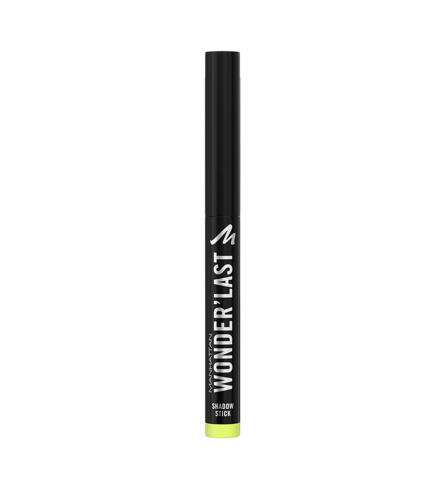 Manhattan Wonder'Last Shadow Stick 008 Galactic Green - Intense and Highly Pigmented Eye Shadow Pencil - Buy Online on GoSupps.com