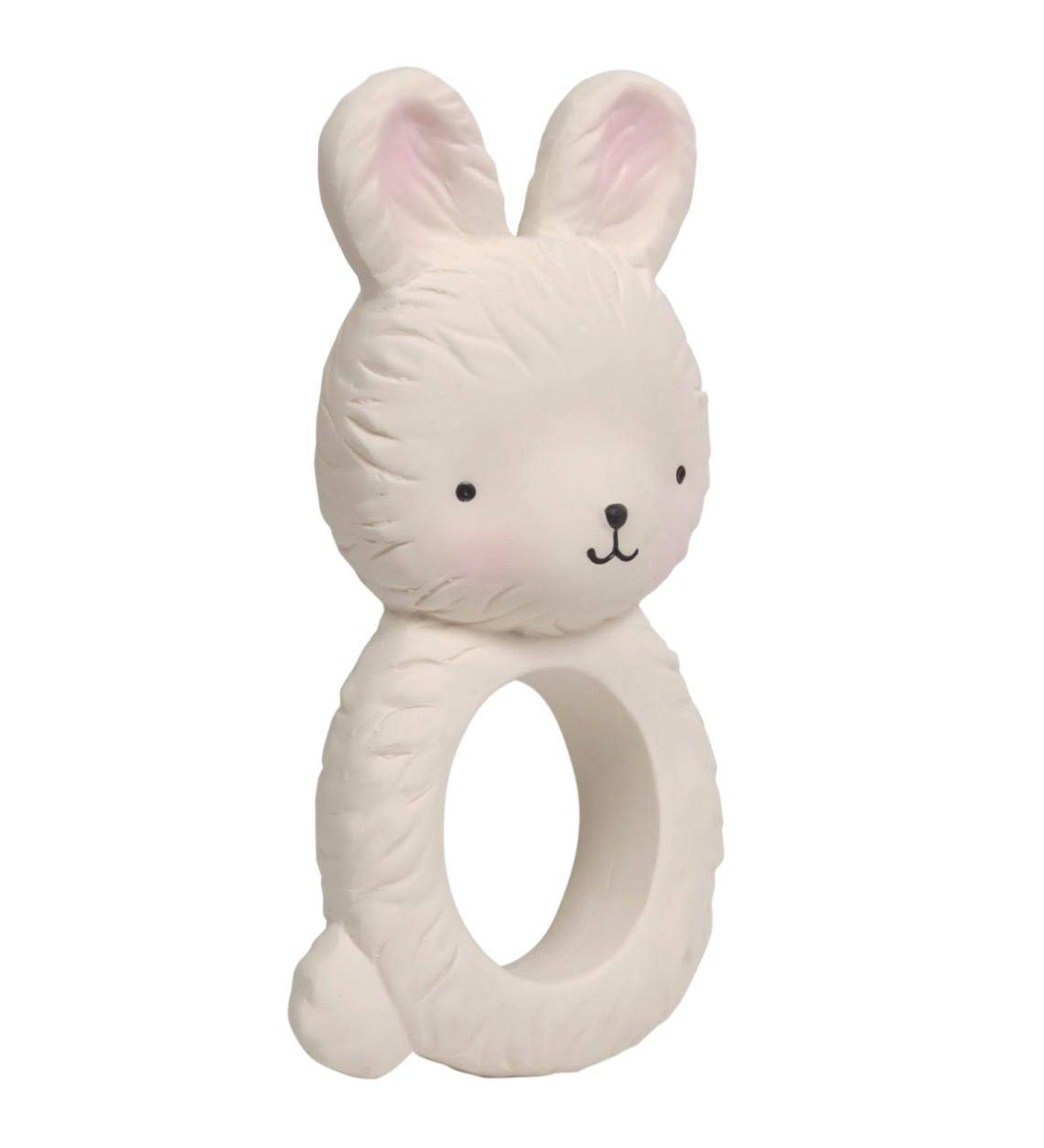 A Little Lovely Company Teething Ring Rabbit