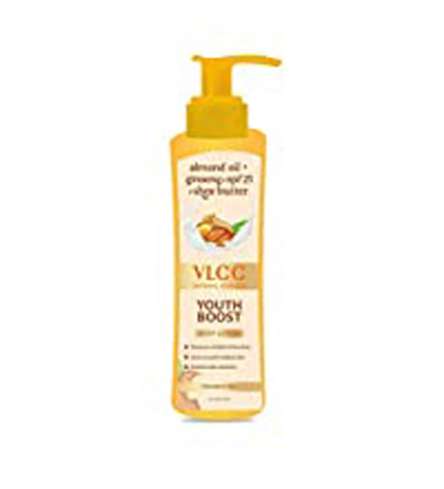 Buy VLCC Youth Boost Body Lotion SPF 25 | PA+++ - Buy 1 Get 1 (400ml) | International Shipping Available - Buy Online on GoSupps.com