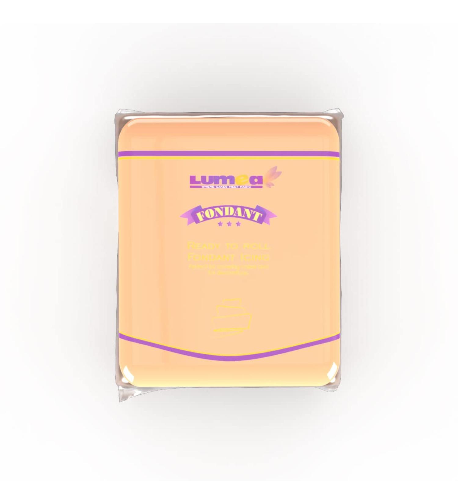 Dekozauber24 Premium Fondant 250g - 19 Colors Soft & Flexible Cake Decoration (Peach) | International Shipping Available - Buy Online on GoSupps.com