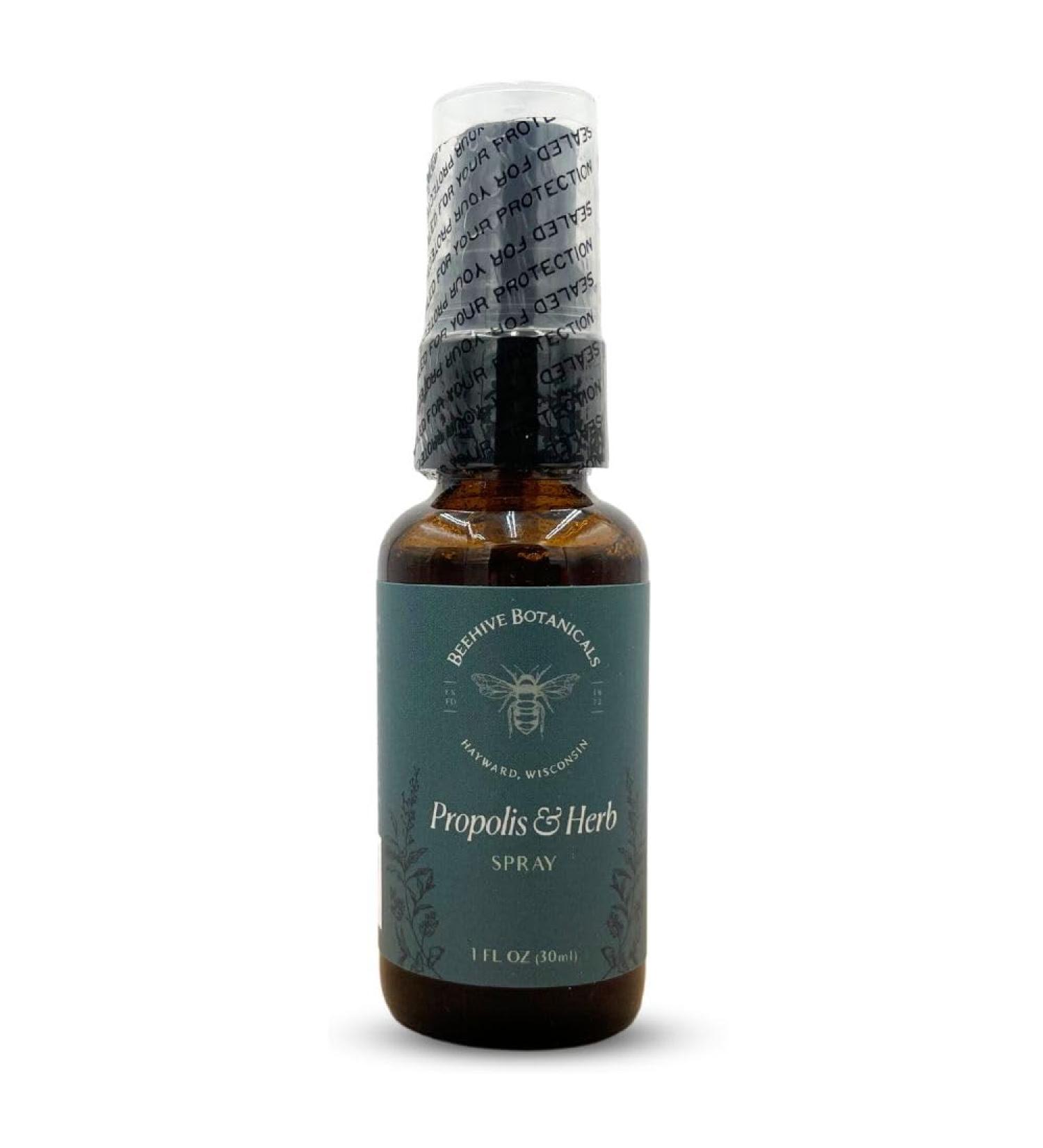 Beehive Botanicals Propolis Throat Spray - Natural Immune Support - Buy Online on GoSupps.com