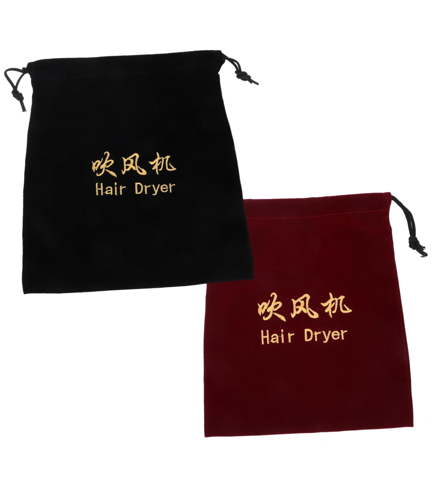 Sosoport 2pcs Hair Dryer Storage Bag Duffle Bag for Travel Styling Tools Appliances Travel Bag Hotel Supplies - Buy Online on GoSupps.com