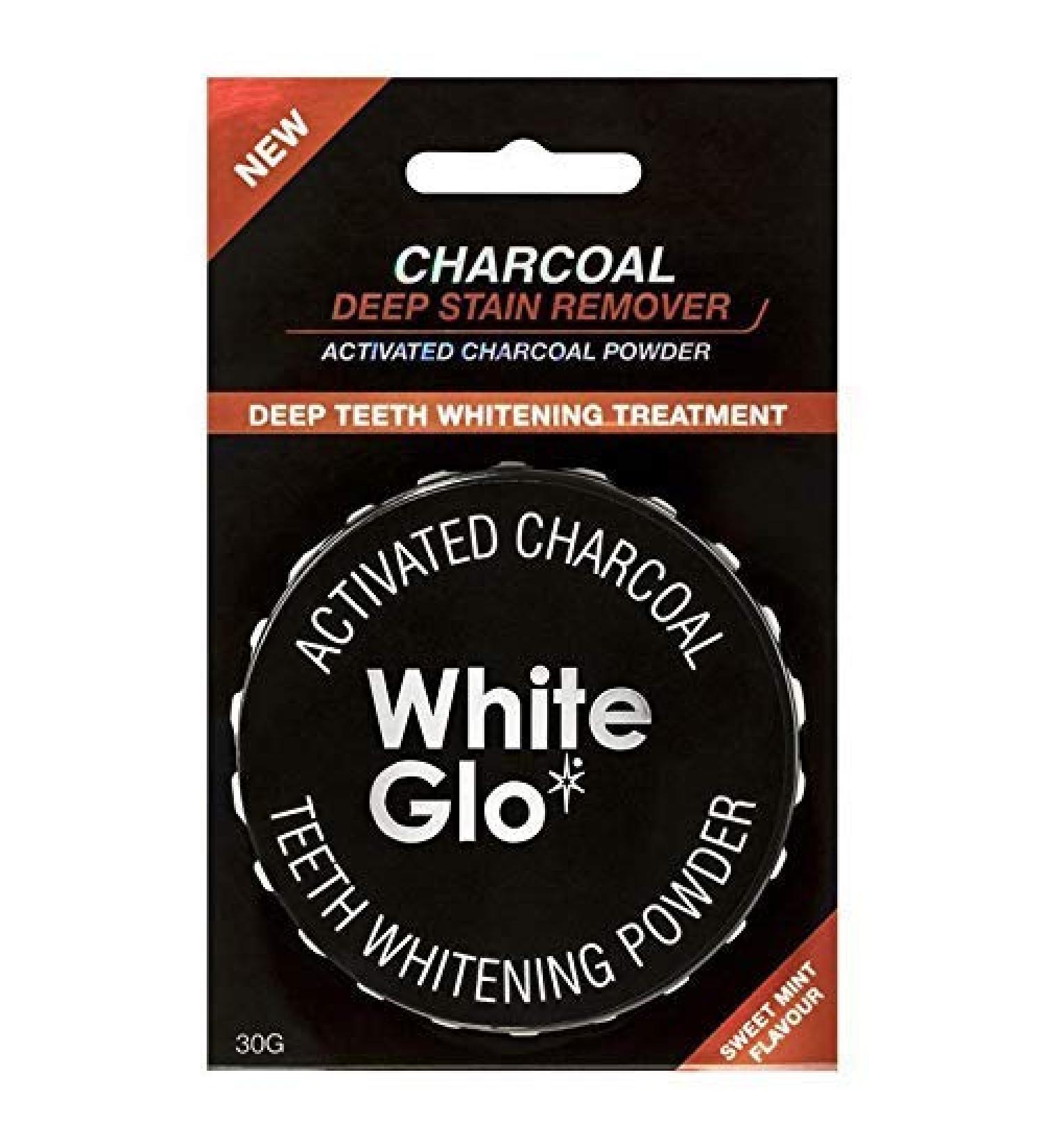 Teeth Whitening Systems White Glo Activated Charcoal Teeth Whitening Powder 30g Australia / tooth White System White Glo Activated carbon powder 30g Australia