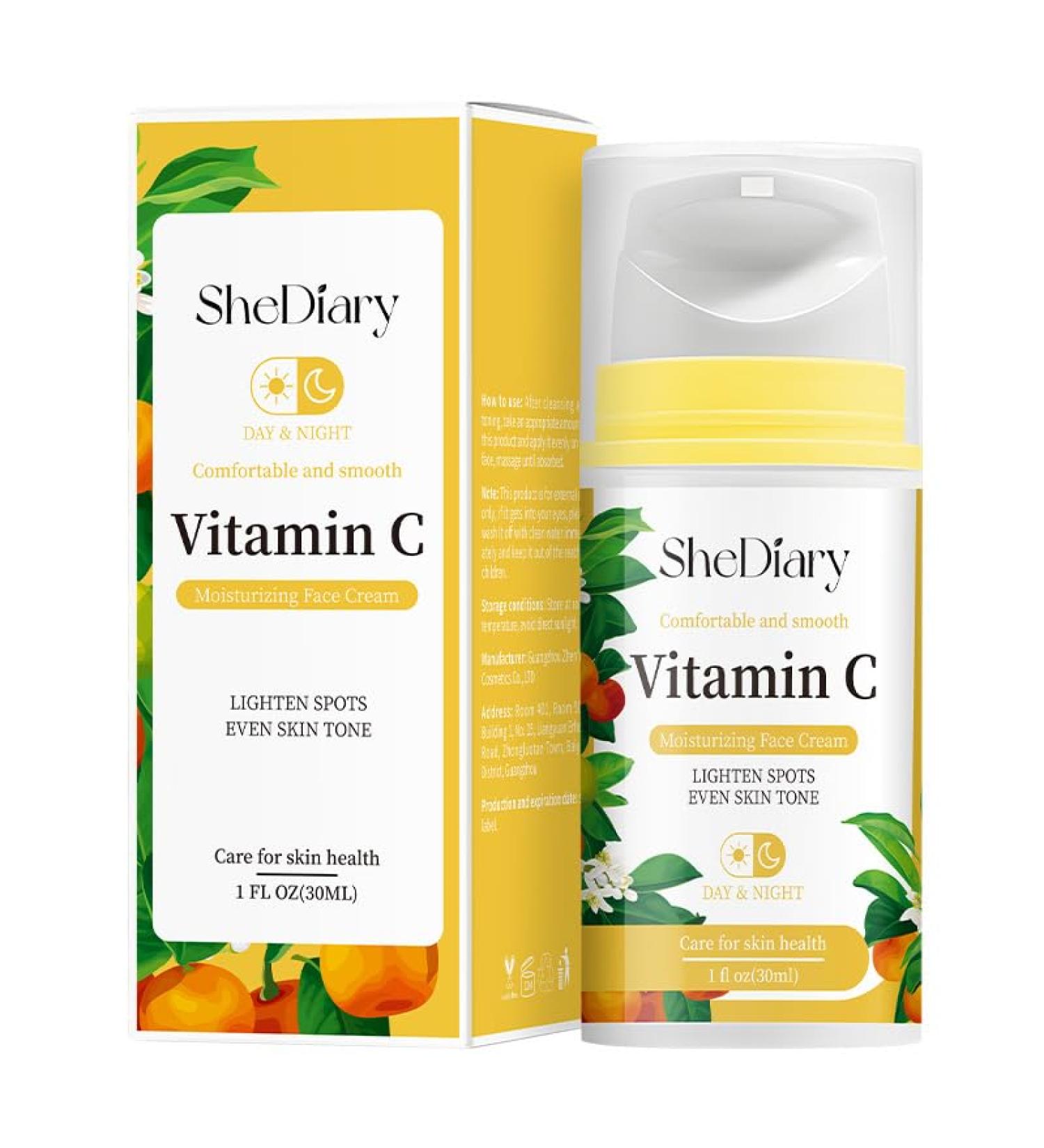 Face Moisturizer Collagen Cream Vitamin c Anti Aging Facial Moisturizer Day and Night