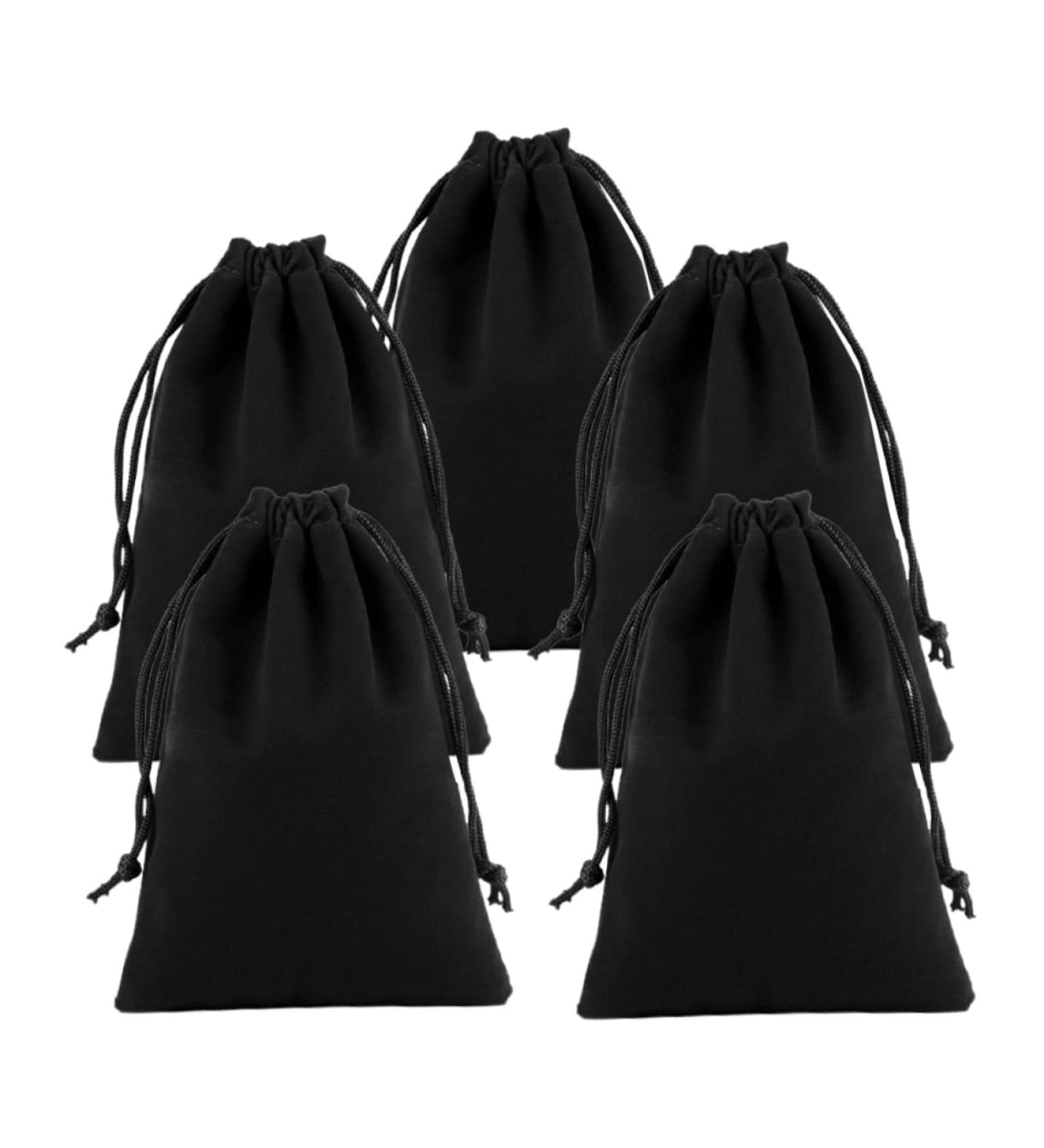 5pcs Hair Dryer Bags Black Blackwel Drawstring Pouch Drawstring Bag Electrical Appliance Large 25*35cm Black - Buy Online on GoSupps.com