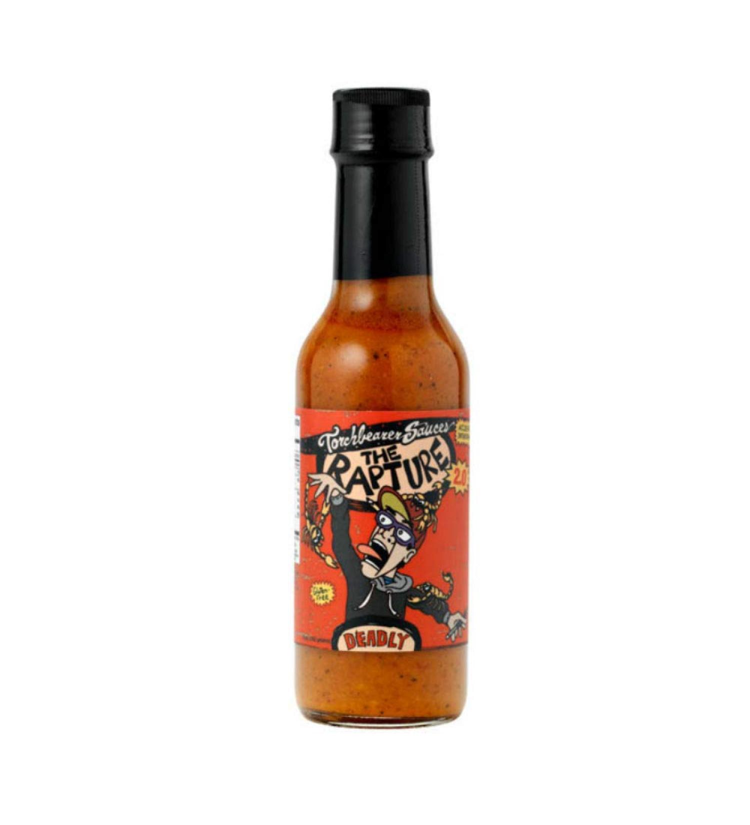 Torchbearer The Rapture Trinidad Scorpion Hot Sauce 142ml - Buy Online on GoSupps.com