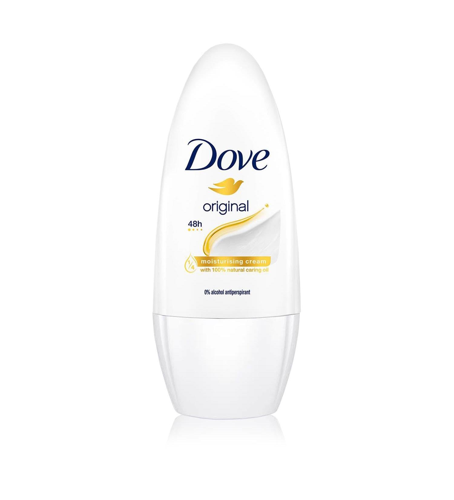 Dove Travel Deodorant Roll-On Original 50ml - Freshness on the Go | Buy Internationally - Buy Online on GoSupps.com