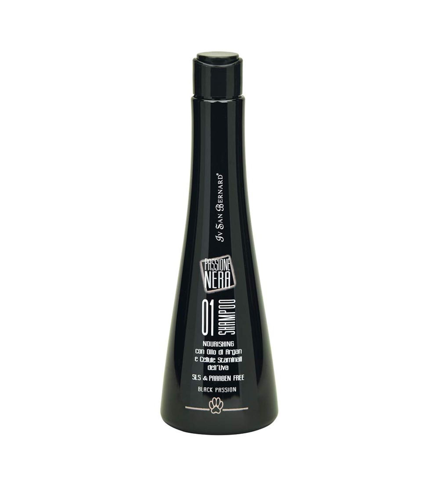 Iv San Bernard 020612 Passion Nera 01 Shampoo 250 ML - Buy Online on GoSupps.com