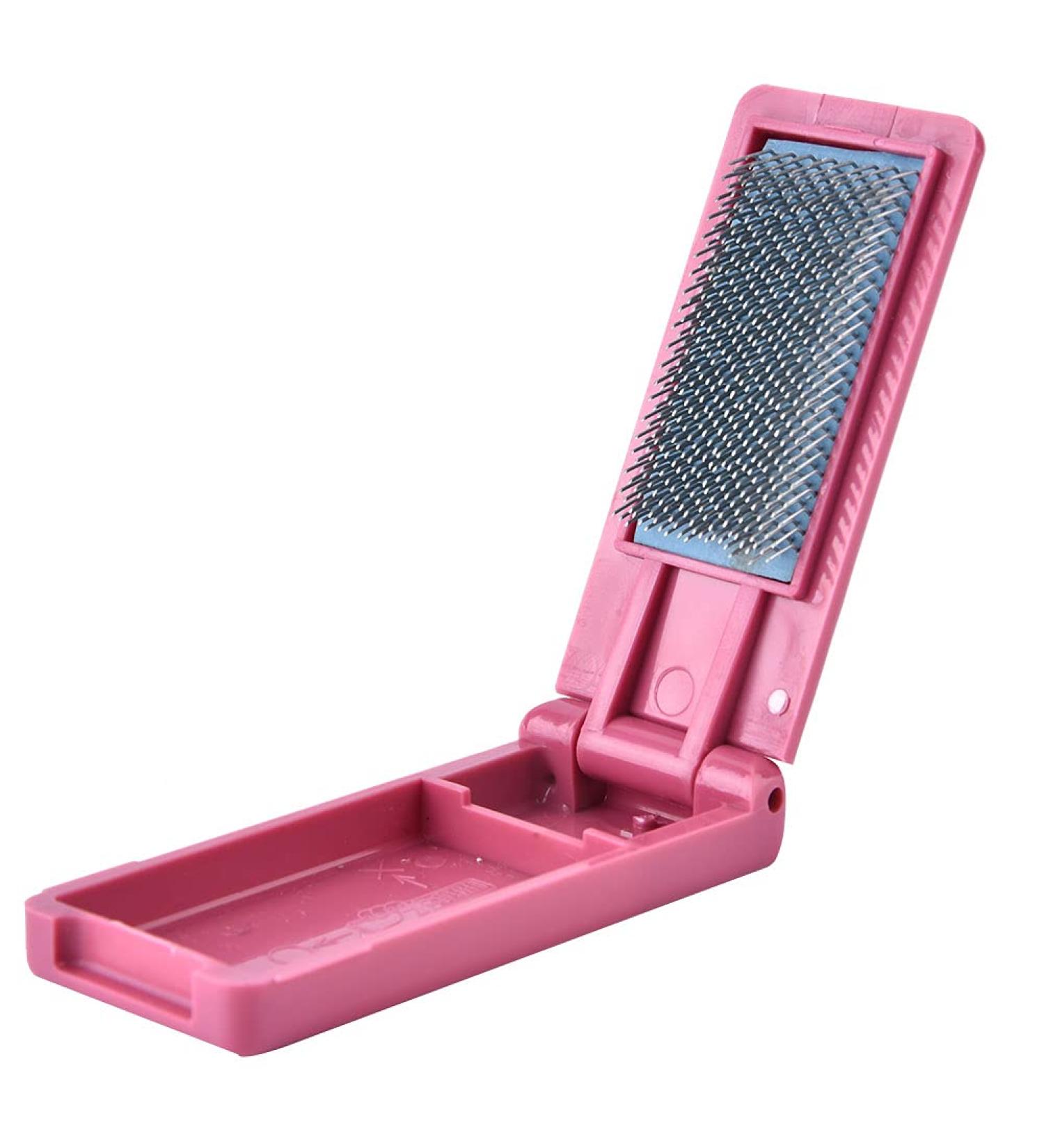 Shoes Brush Folding Dance Shoes Brush Cleaning Tool for Scrubbing Cleaning Dance Shoes Supply (Burgundy) - Buy Online on GoSupps.com