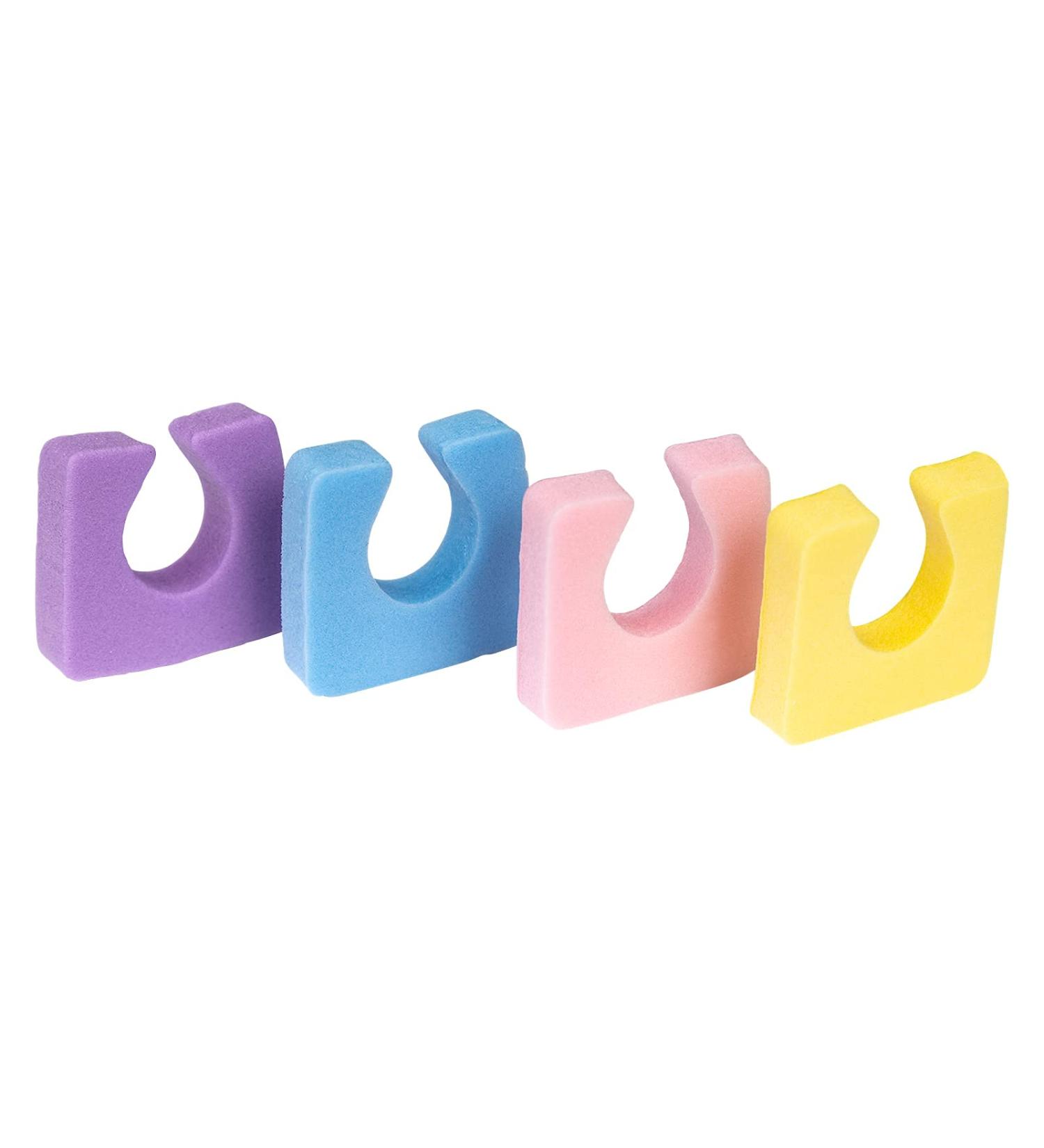 Americanails Onezeez Individual Toe Separators - Assorted Pastel Colors - Extra Soft & Comfortable - Professional Quality - 144ct - Buy Online on GoSupps.com