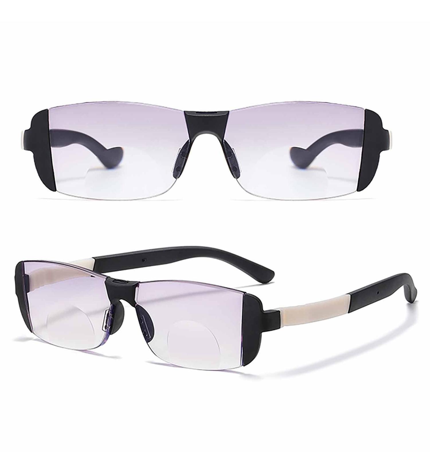 Buy SWIDEN 2.0X Progressive Multifocus Reading Glasses - Frameless Blue Light Blocking Readers for Men & Women - International Shipping Available - Buy Online on GoSupps.com