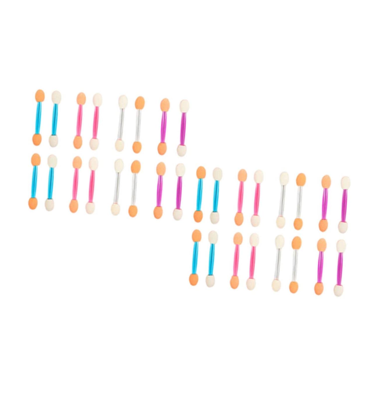 FOMIYES 120pcs Double Ended Eye Shadow Stick Makeup Brush Dual-ended Eye Stick Manicure Woman Tool - Buy Online on GoSupps.com