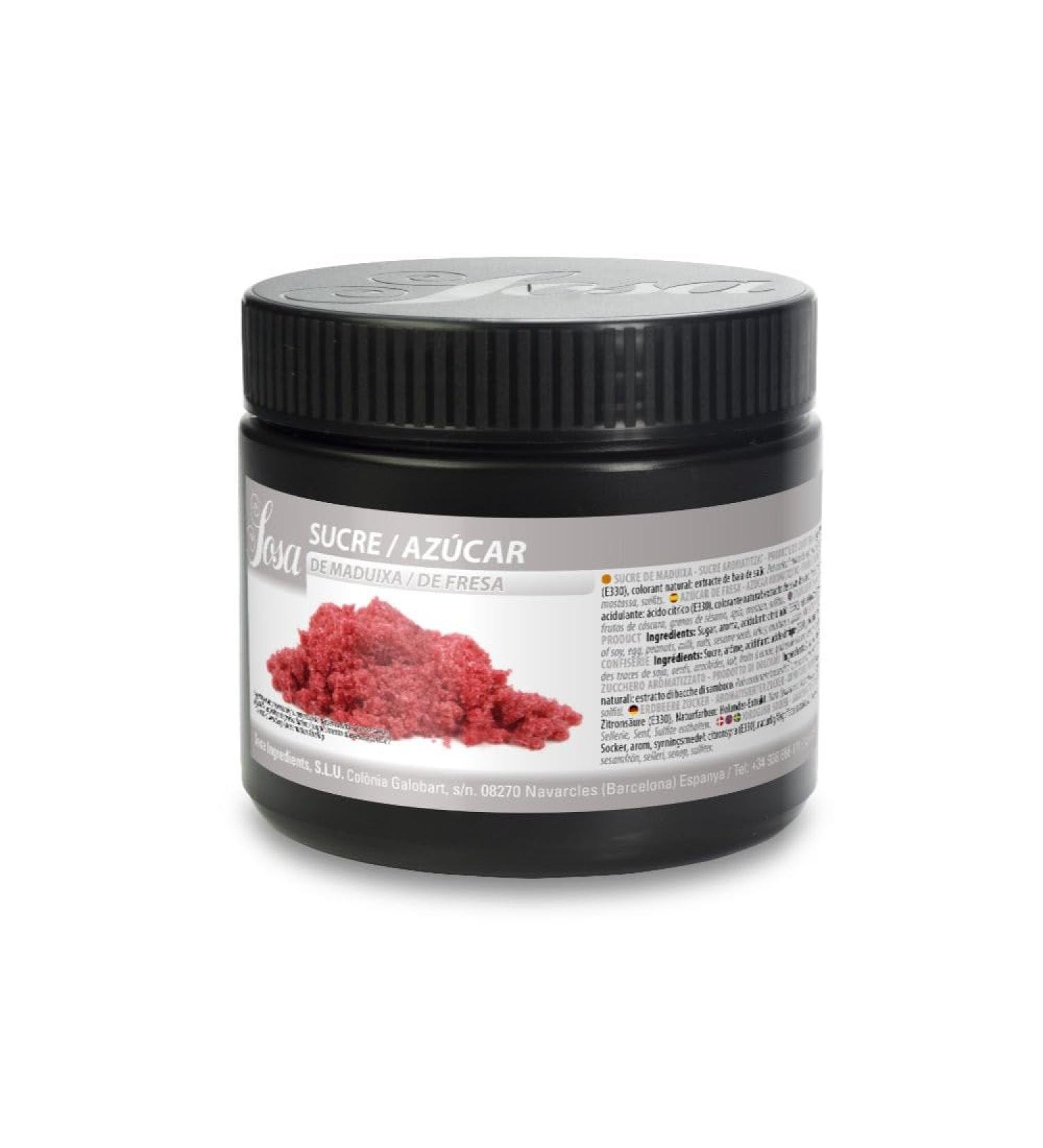 SOSA Strawberry sugar 450g - Flavored sugar