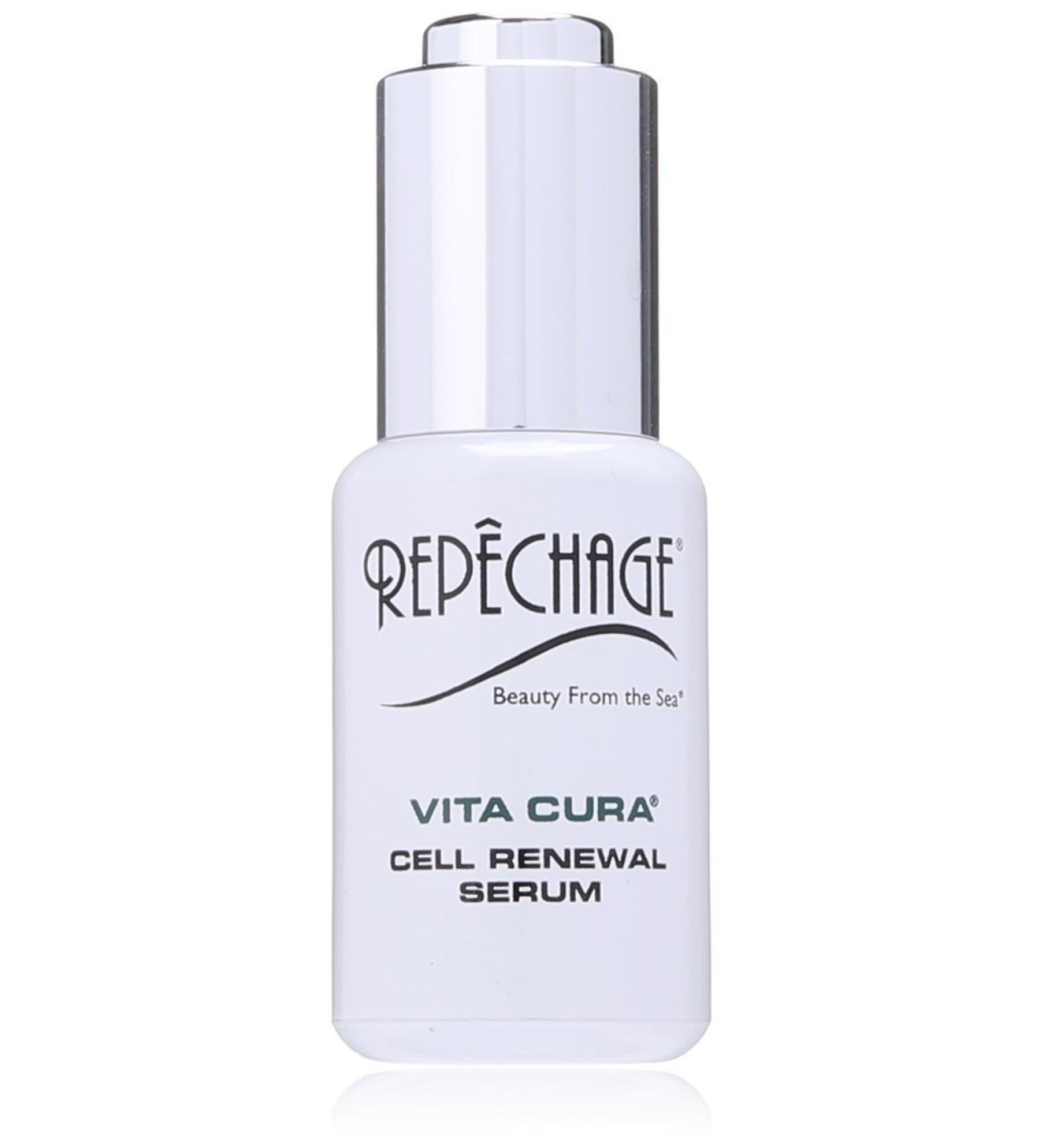 Buy Repechage Vita Cura Renewal Serum - Natural Anti-Aging Face Moisturizer with Hyaluronic Acid & Marine Seaweed for Men & Women - Brighten Smooth & Even Tone - 1 fl Oz - Buy Online on GoSupps.com