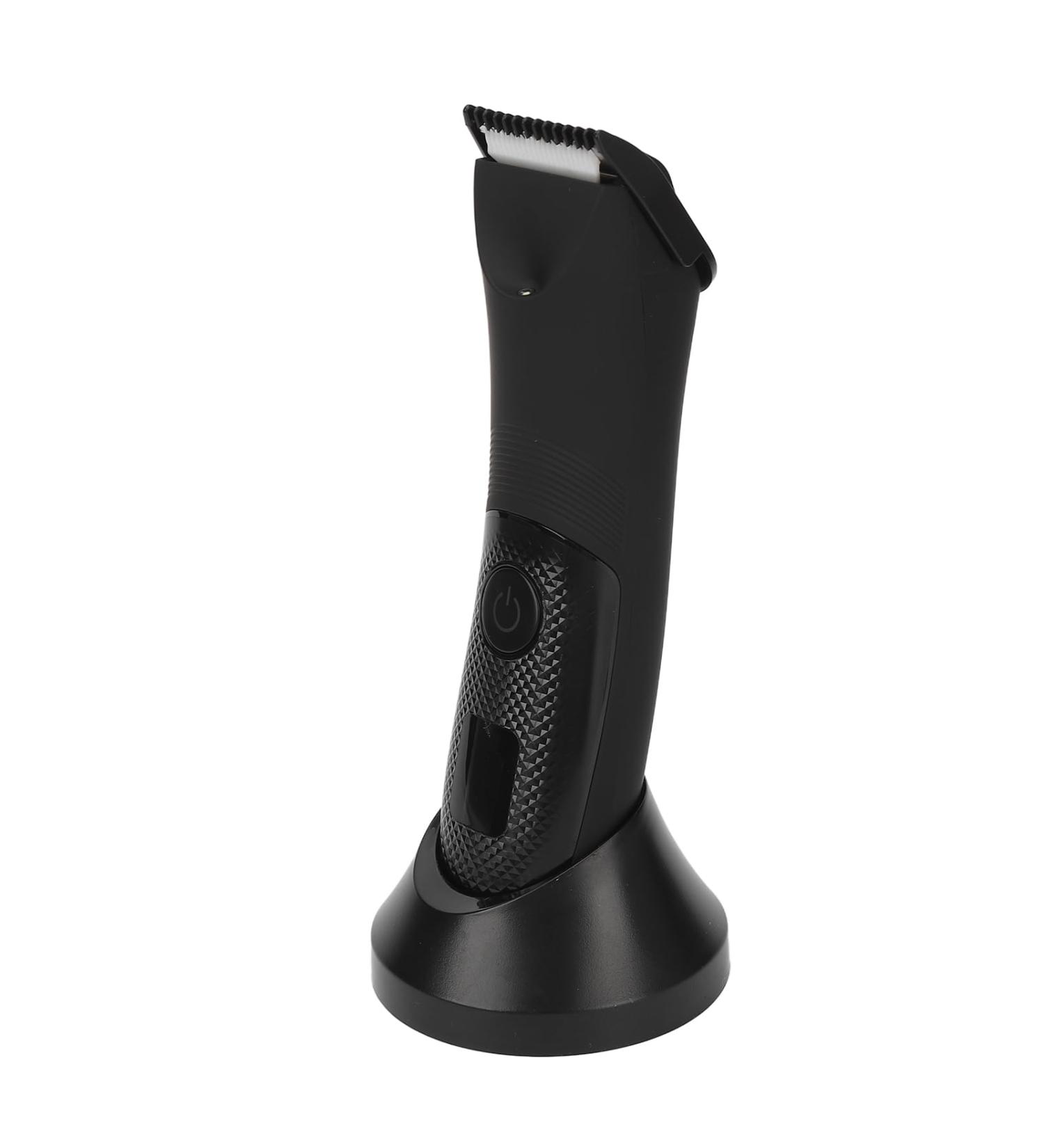 Qukaim Electric Body Hair Clipper Electric Body Hair Clipper USB Rechargeable Ceramic Cutter Groin Trimmer for Men - Buy Online on GoSupps.com