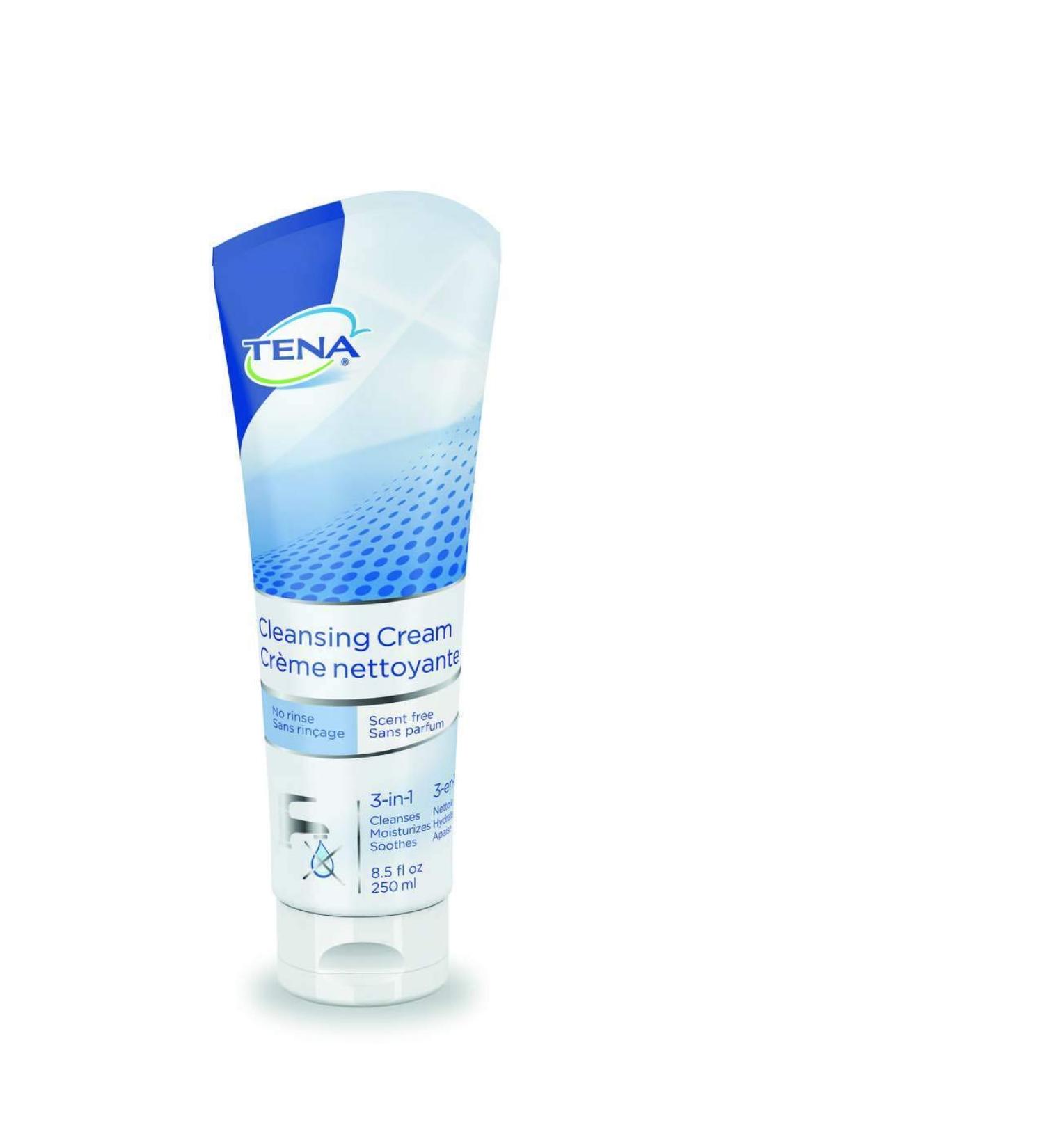 Tena Wash Cream 3 in 1 Cleanses restore and protect the skin Incontinence Care (250ml)
