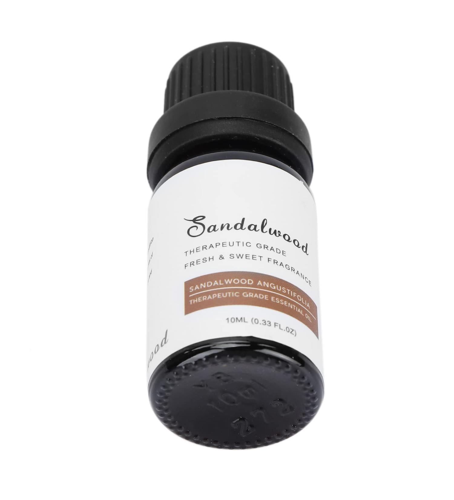 Organic Sandalwood Essential Oil for Anxiety Relief & Skin Care | Natural Massage Oil - Buy Online on GoSupps.com