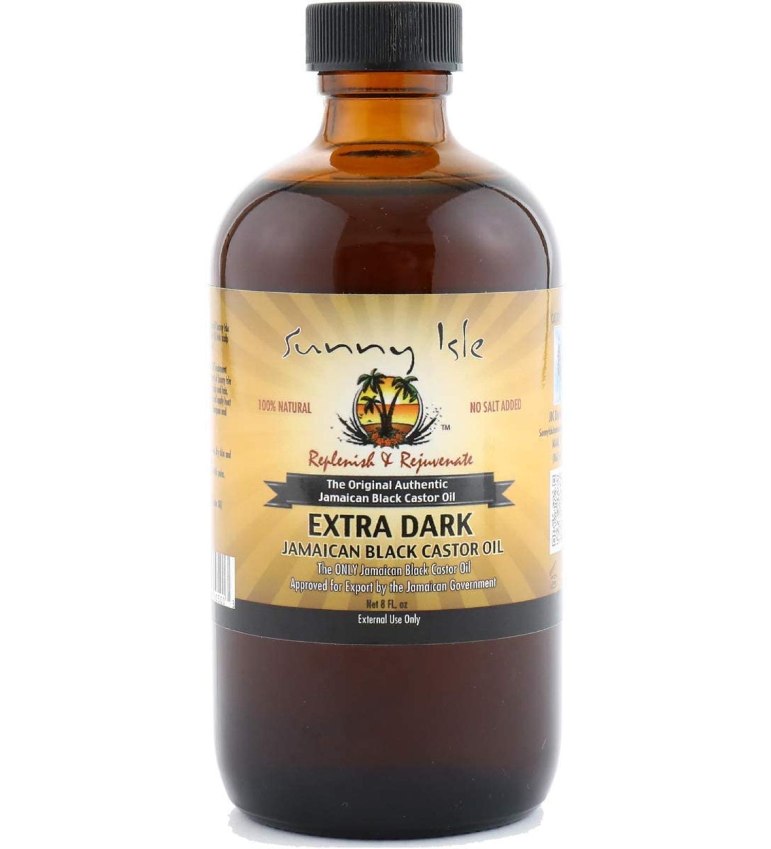 Sunny Isle Jamaican Black Castor Oil Extra Dark  4 Fl Oz