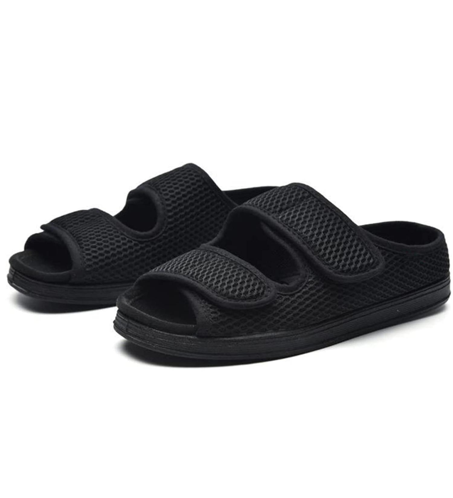 HDGZ Diabetic Shoes for Elderly Swollen Feet | Adjustable Large Size Non-Slip Sneakers | Width 9 Wide Women | Ideal for Swollen Feet & Edema - Buy Online on GoSupps.com