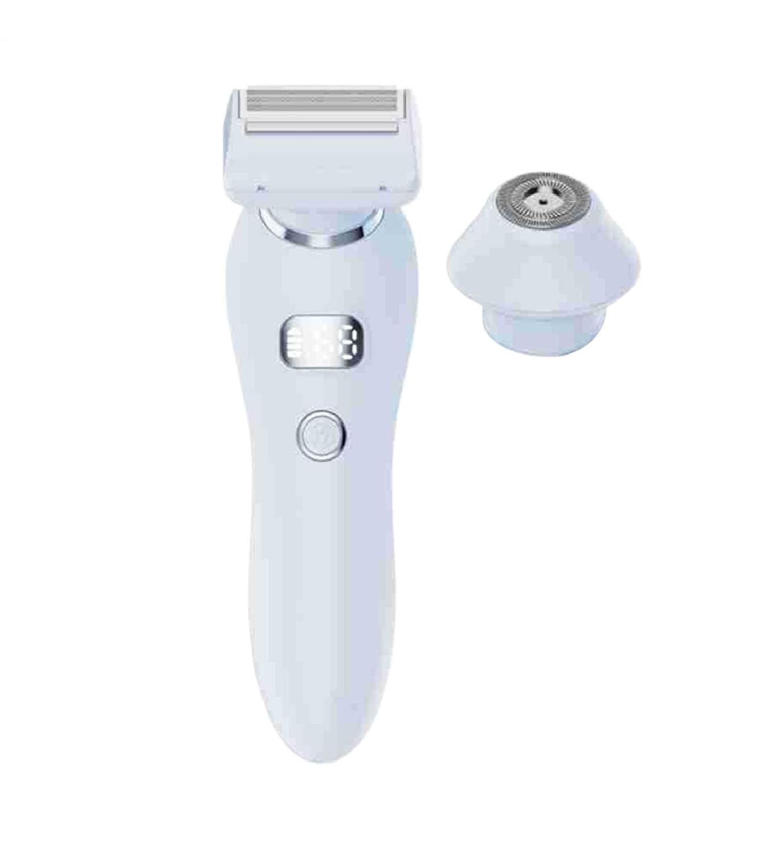 Imtrub Bikini trimmer painless hair remover for women Professional Electric Bikini Shaver for Women 2in1 Electric Leg Hair Trimmer for Women for Eyebrows Arms Lips Blue - Buy Online on GoSupps.com