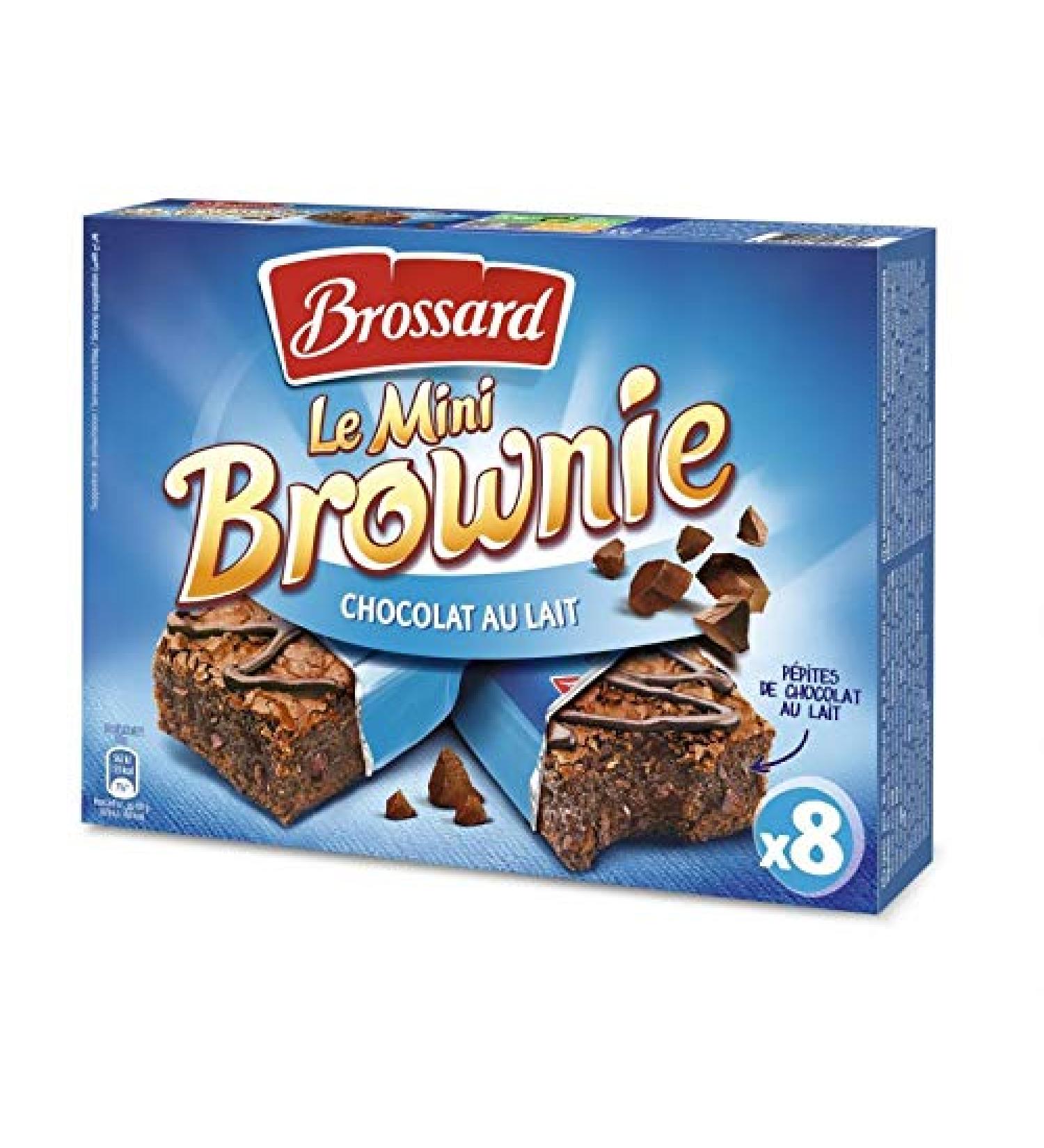 Brossard Mini Brownie Milk Chocolate 240 g (Pack of 4) - Buy Online on GoSupps.com