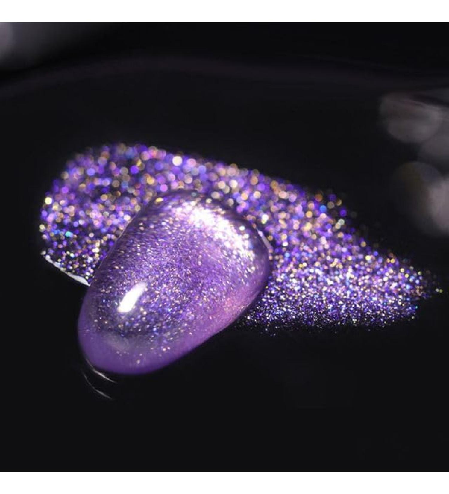 DIY UV Soak Off Gel Nail Varnish Pearl Shell Colors Top Coat Gel Shiny Aurora Gel Nail Polish - (Color: 5) - Buy Online on GoSupps.com