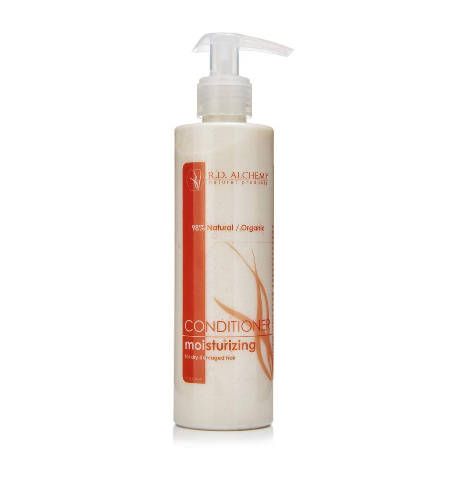 RD Alchemy 98% Natural Organic Moisturizing Conditioner - Silicone Free for Dry Damaged & Frizzy Hair | Nourish & Repair with Organic Oils & Herbs - Buy Online on GoSupps.com