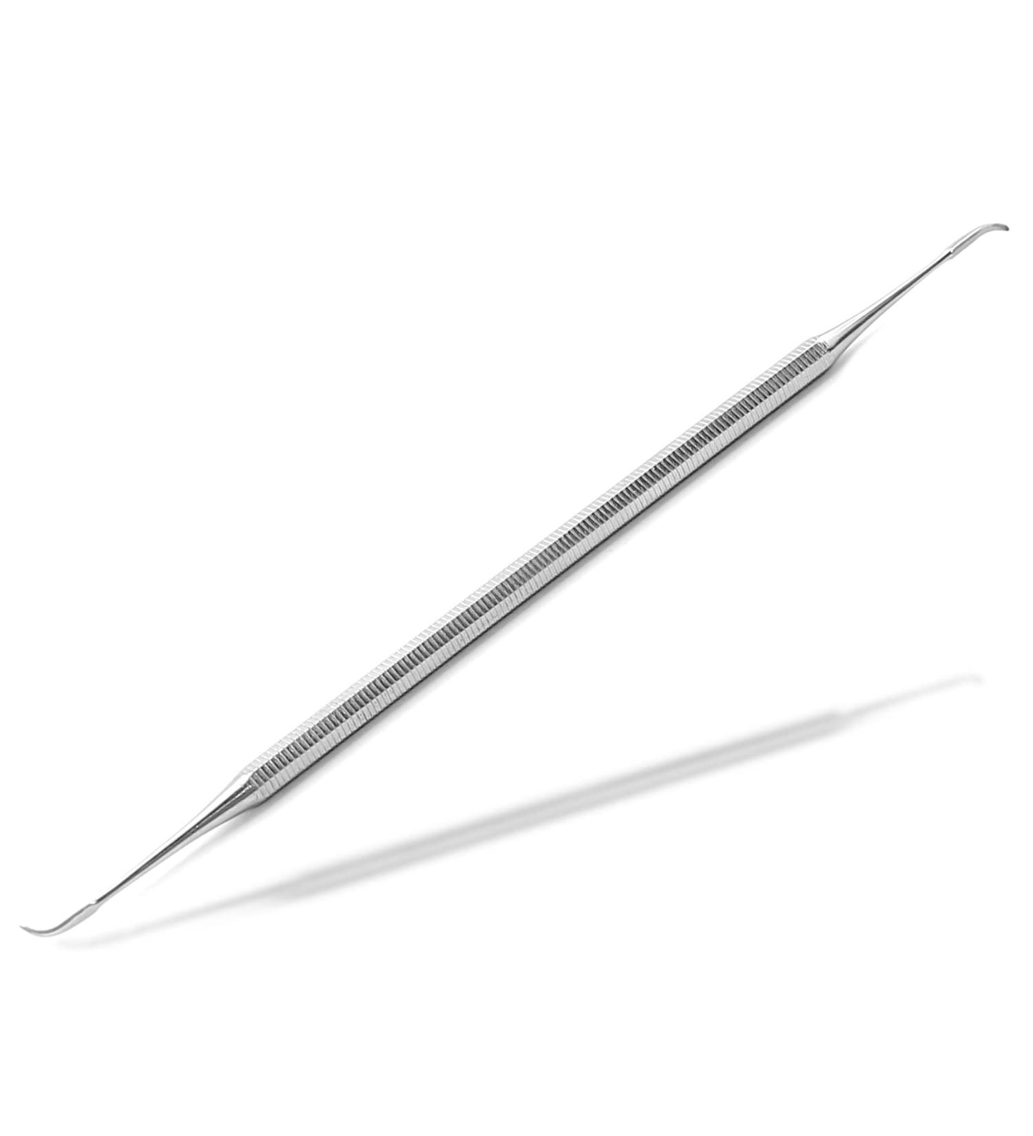 Tartar Remover Dog Denture Fork - 2-Sided Dental Care Tool for Pets | Stainless Steel Interdental Tooth Cleaner - Buy Online on GoSupps.com