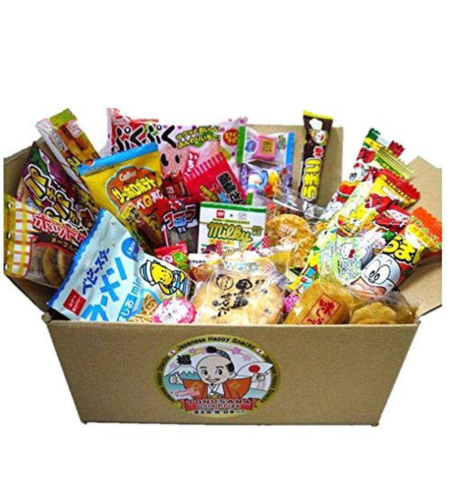 Dagashi Japanese Candy Assortment 30Pcs Full Of Dagashi. Tonosama By Box 30 Unit (Lot De 1)