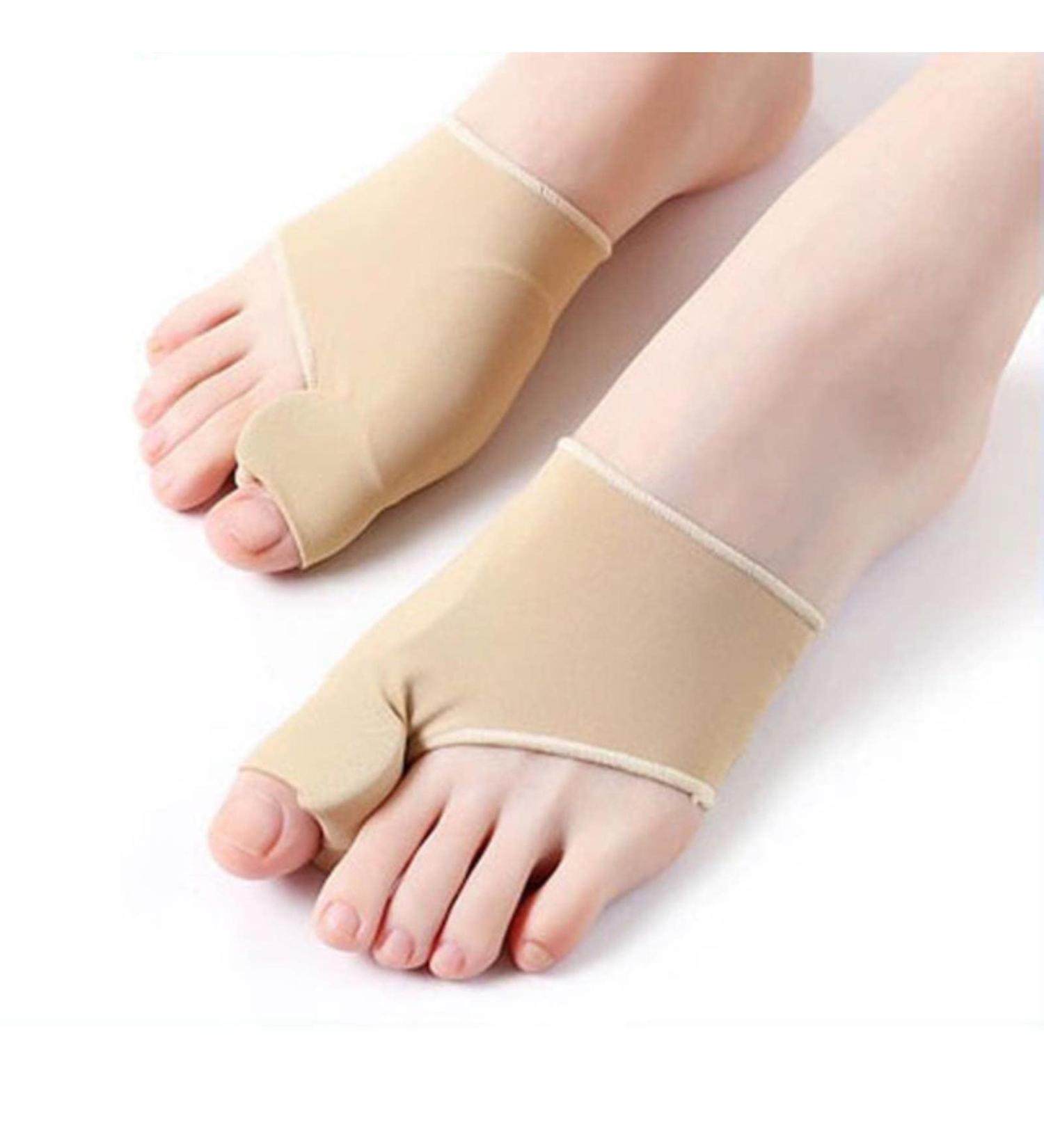 2PC Toe Separator & Bunion Corrector for Hallux Valgus - Effective Daily Use - Relief for Bunions & Toe Alignment - Buy Online on GoSupps.com