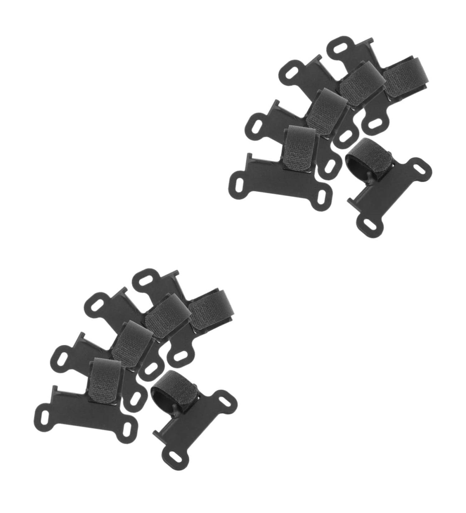 BESPORTBLE 2 Sets Mini Clip Inflator Holder Pump - Black Plastic, 8x6cm (Pack of 2) - Buy Online on GoSupps.com