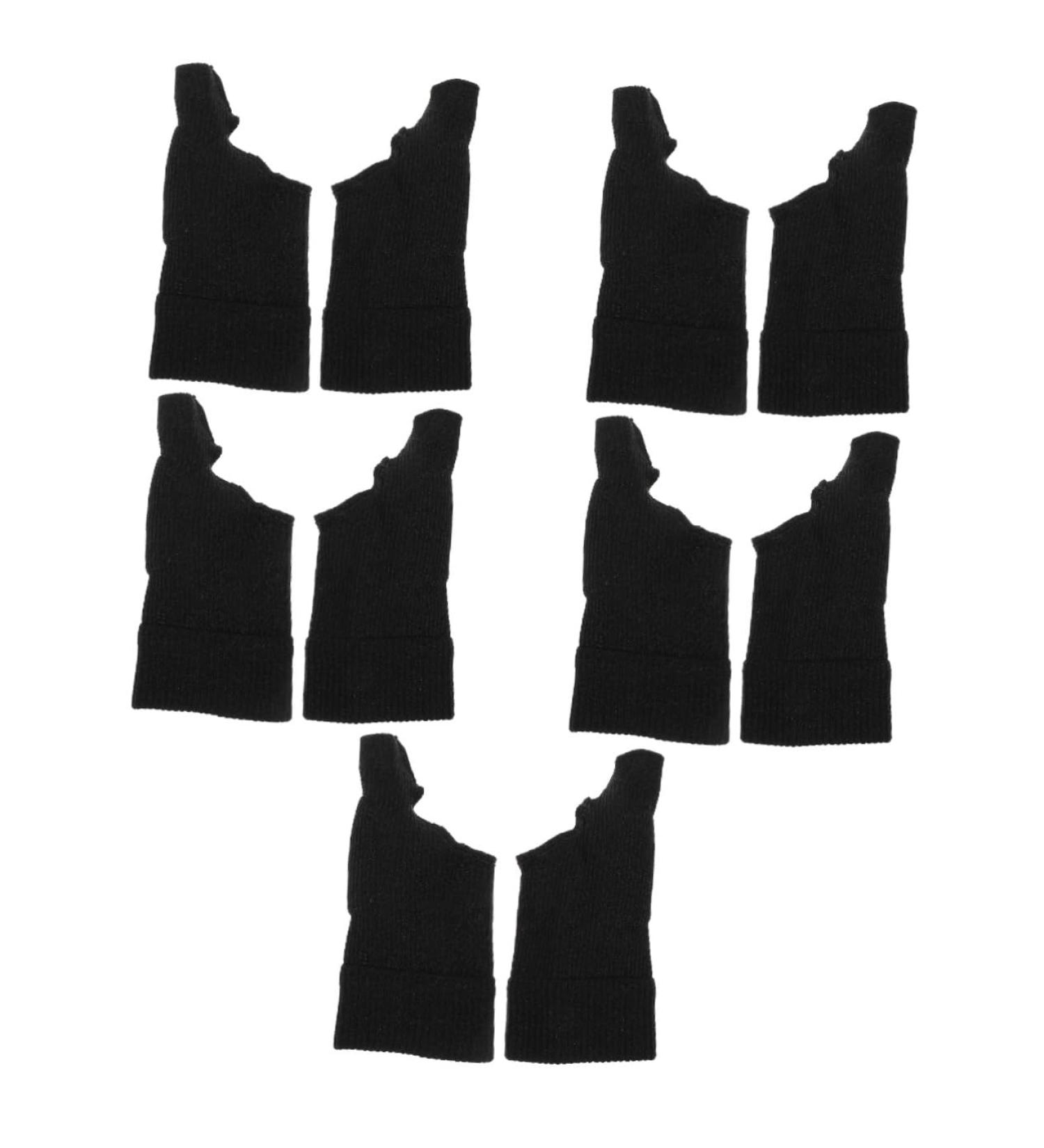 Buy Mobestech 5 Pairs Sports Wrist Support Brace | Fitness Protection - Durable Nylon-Spandex - Buy Online on GoSupps.com