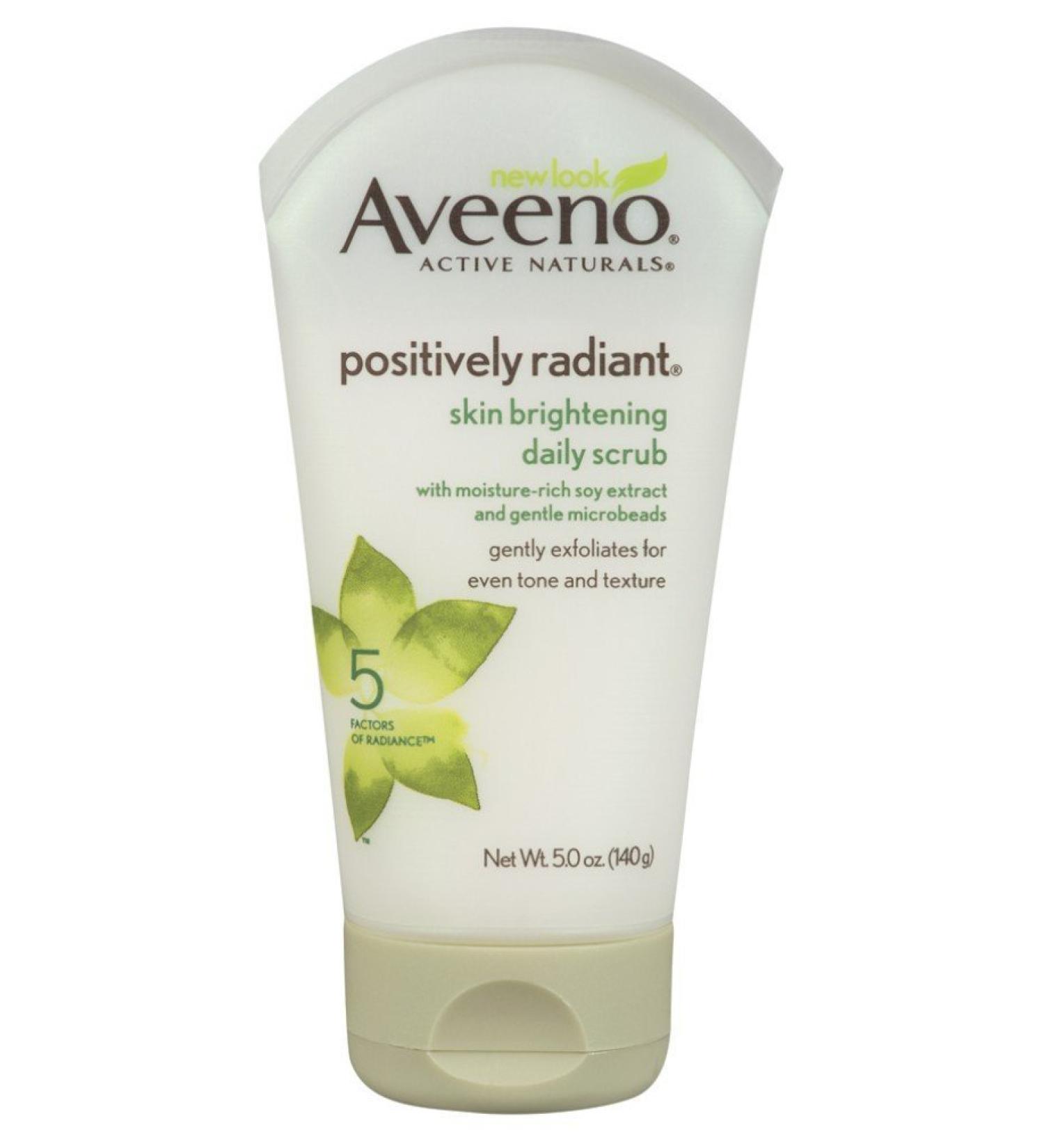  Aveeno Aveeno Positively Radiant 3-Pack Daily Brightening Scrubs 145ml - Buy Online on GoSupps.com