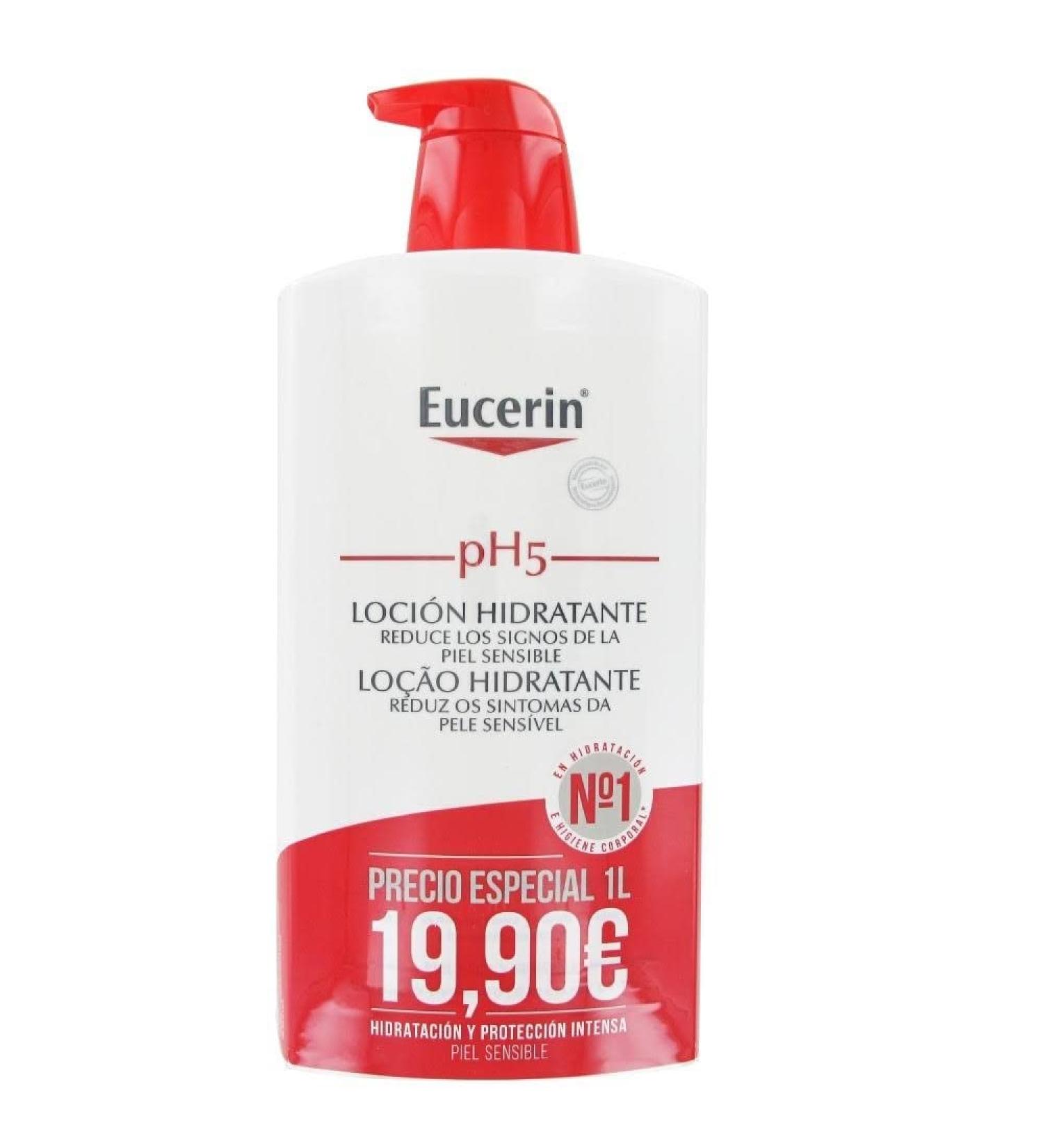 Eucerin Moisturizing Lotion - 1000 ml