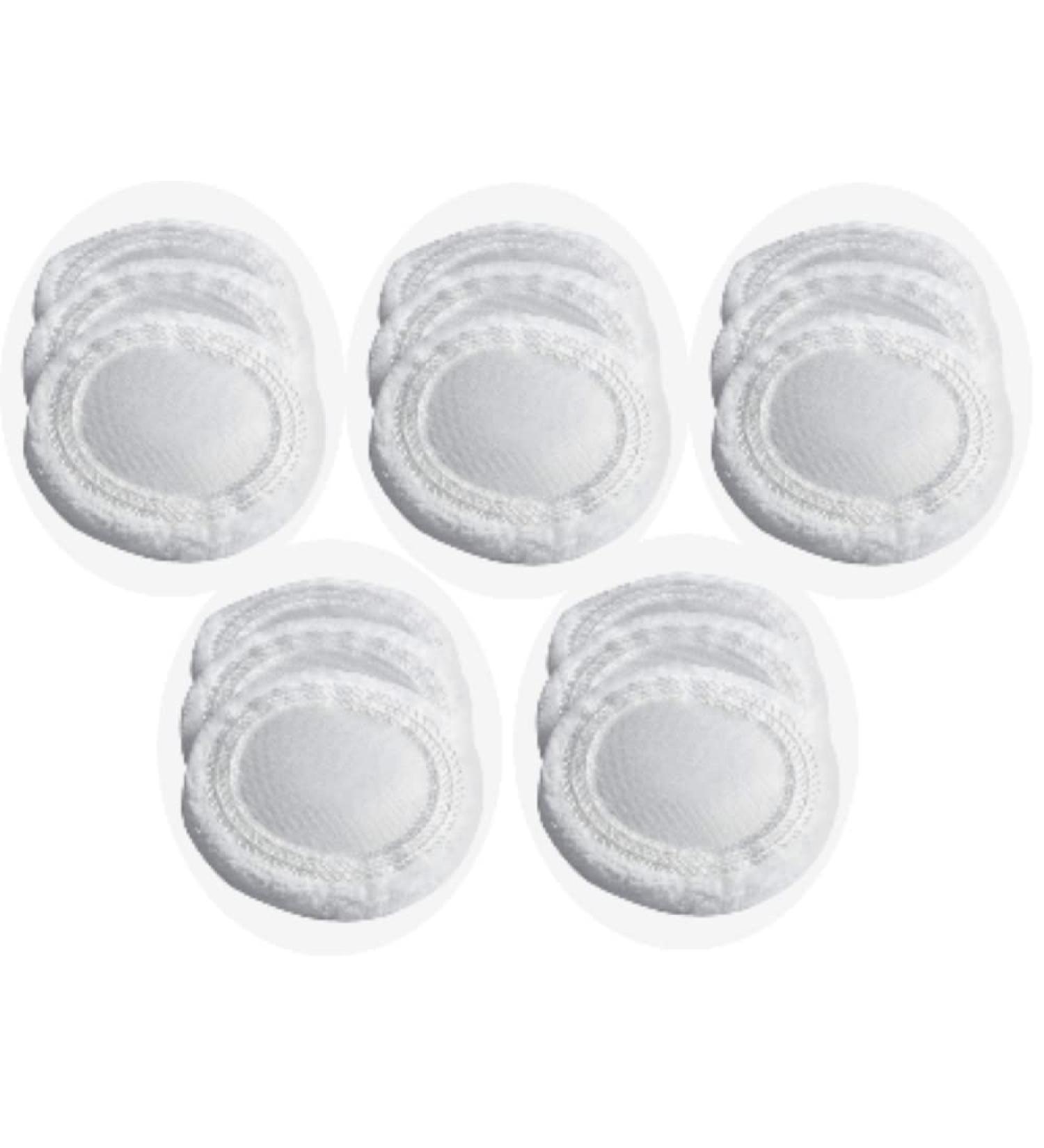 15pcs Powder Puff Cotton Makeup Puffs for Loose & Pressed Foundation - 2.26 Inch White Pads | Ideal for Flawless Finish - Buy Online on GoSupps.com