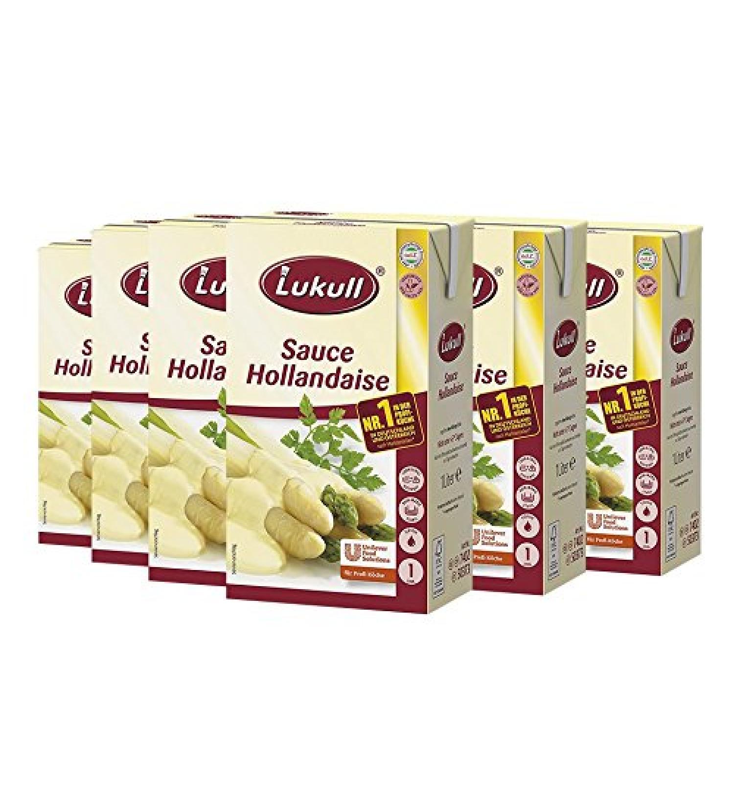 Lukull sauce hollandaise 1 l 6 Pack